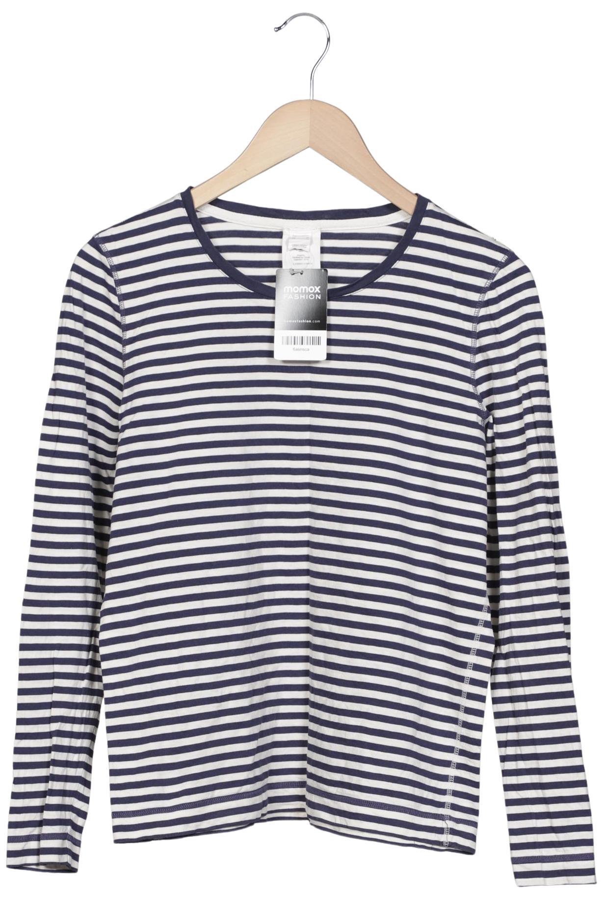 

hessnatur Damen Langarmshirt, marineblau, Gr. 40