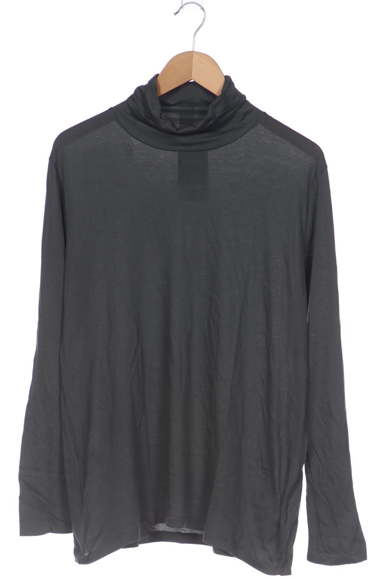 

hessnatur Damen Langarmshirt, grün, Gr. 46
