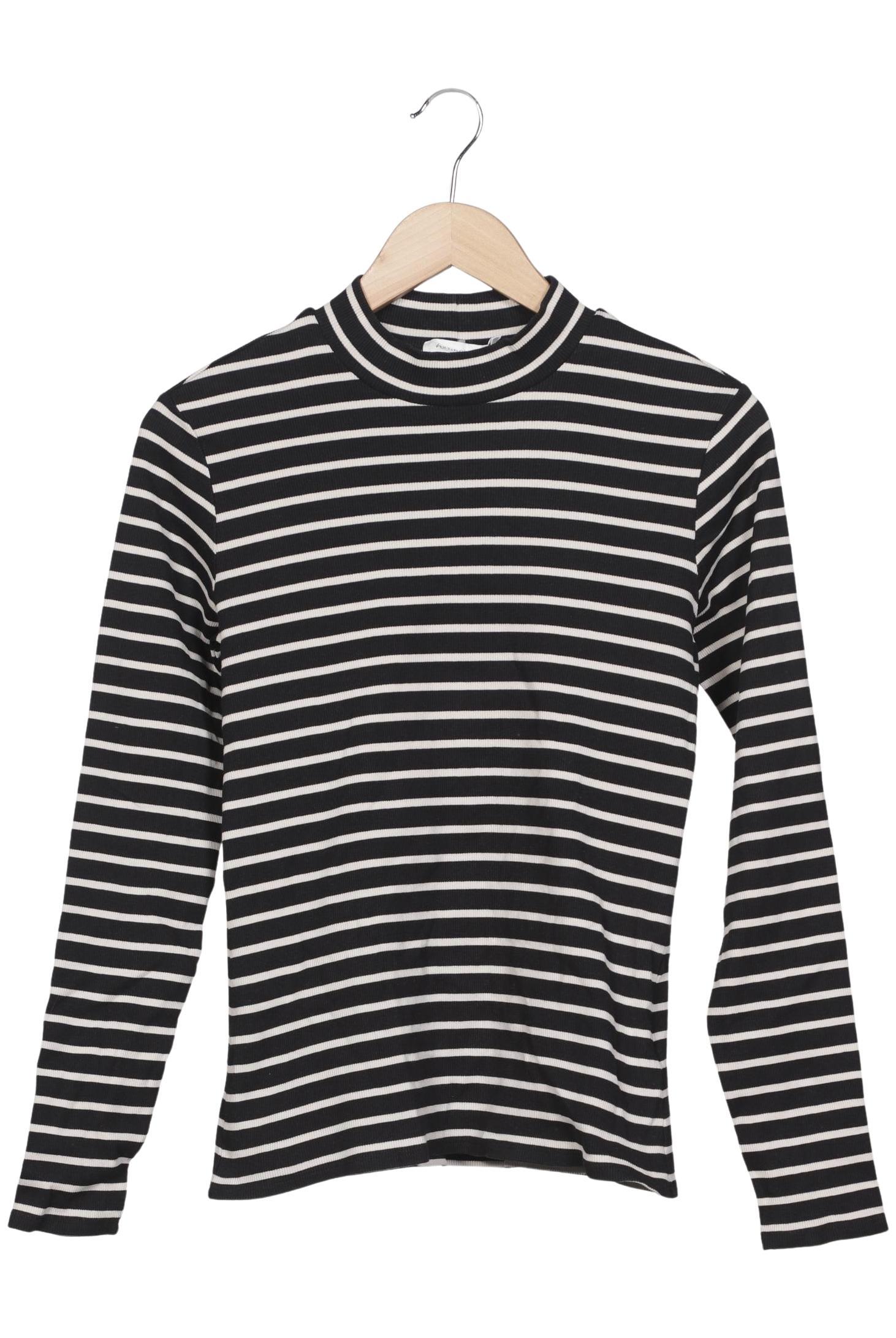 

hessnatur Damen Langarmshirt, mehrfarbig, Gr. 40