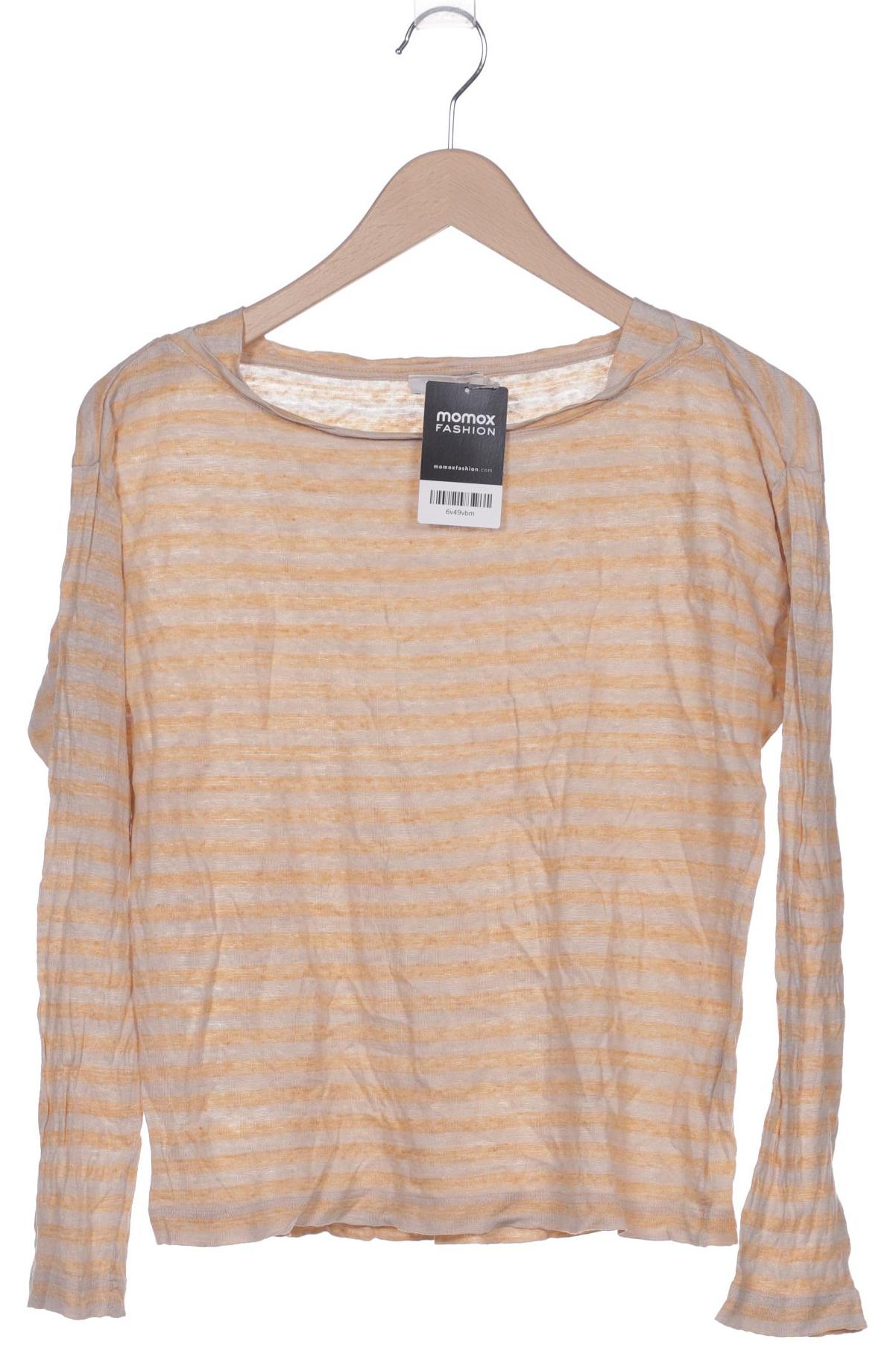 

hessnatur Damen Langarmshirt, beige, Gr. 36