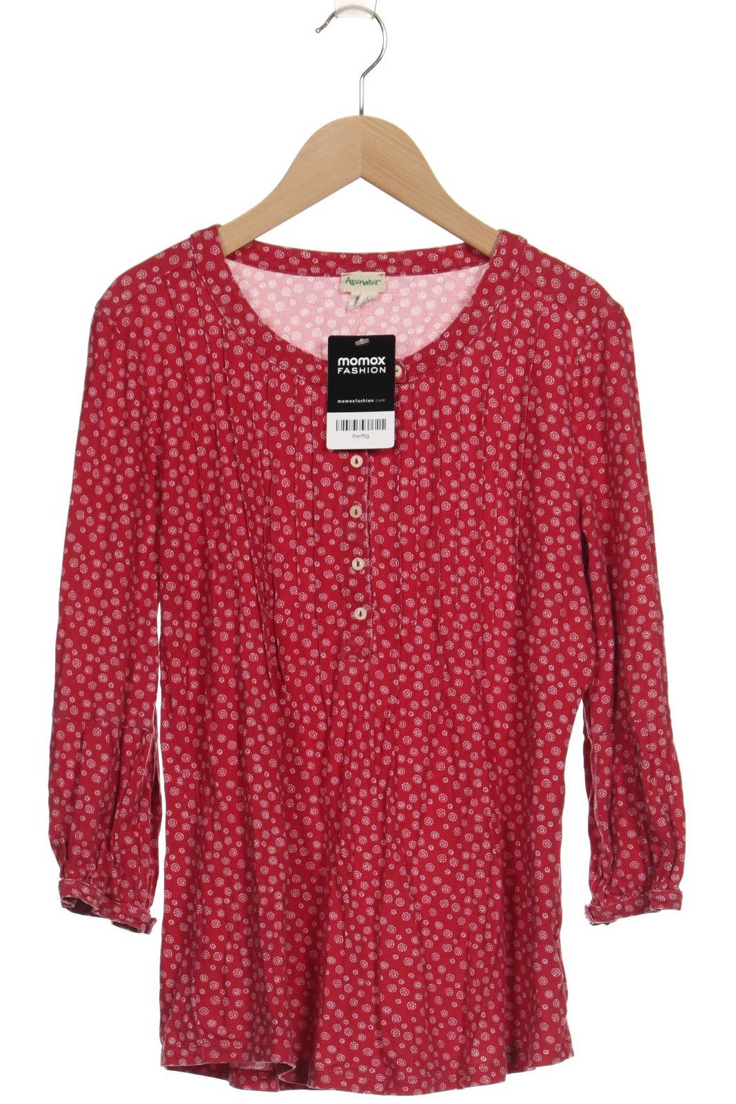 

hessnatur Damen Langarmshirt, rot, Gr. 40