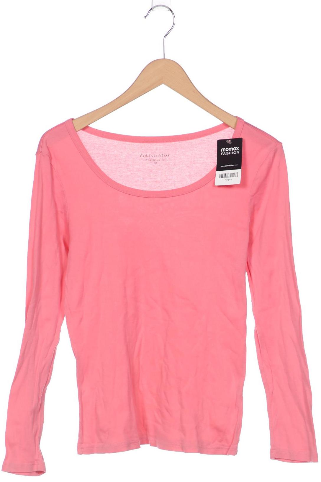 

hessnatur Damen Langarmshirt, pink, Gr. 38