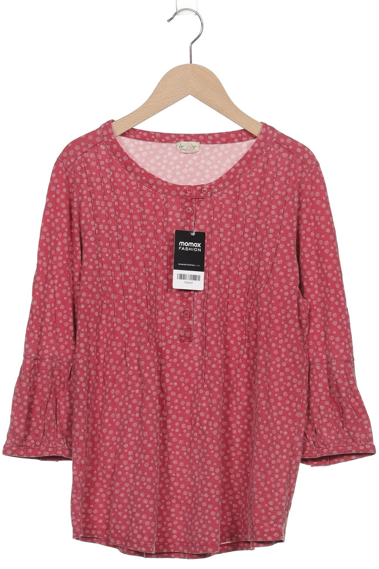 

hessnatur Damen Langarmshirt, pink, Gr. 38