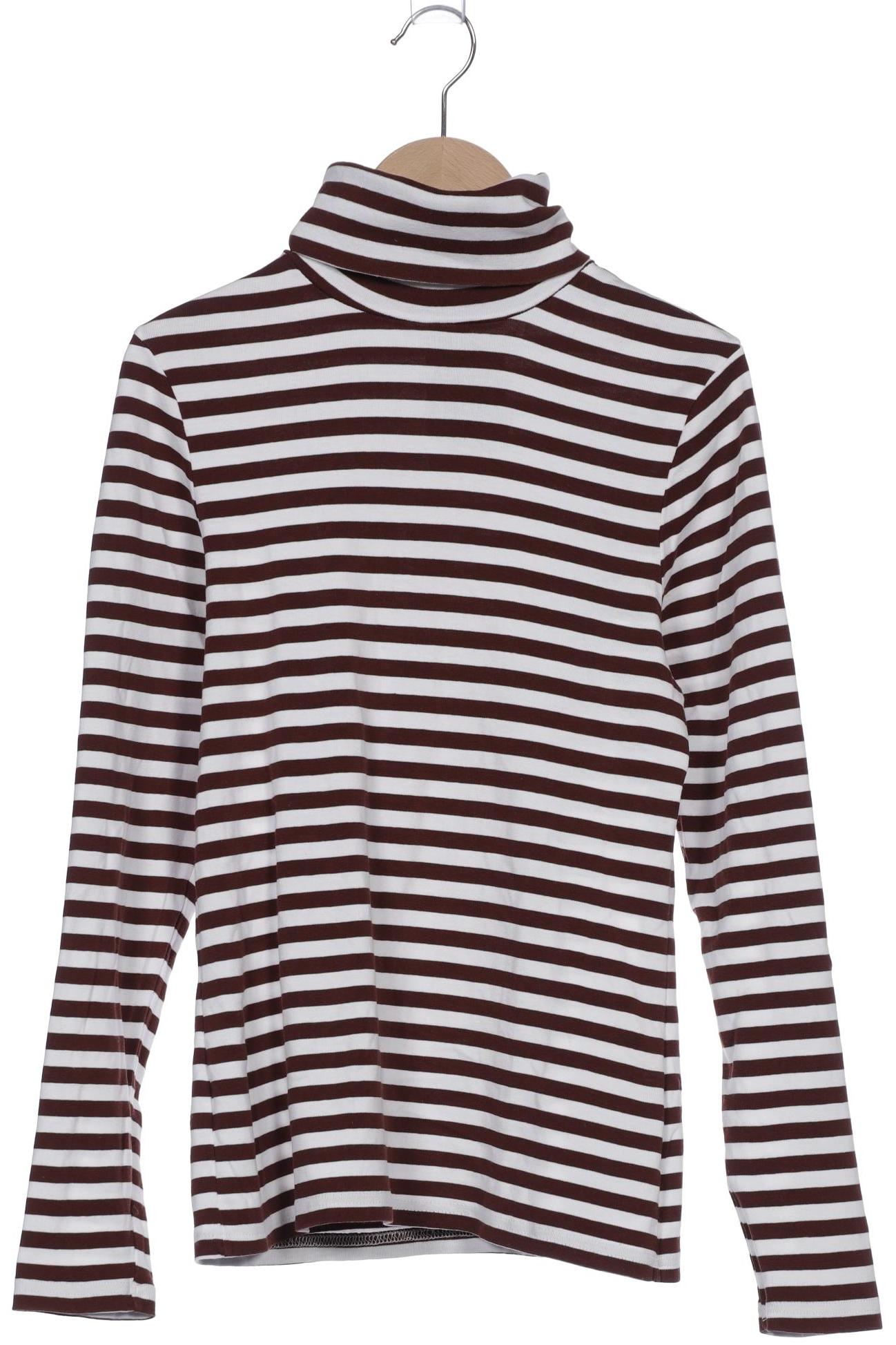 

hessnatur Damen Langarmshirt, braun, Gr. 36
