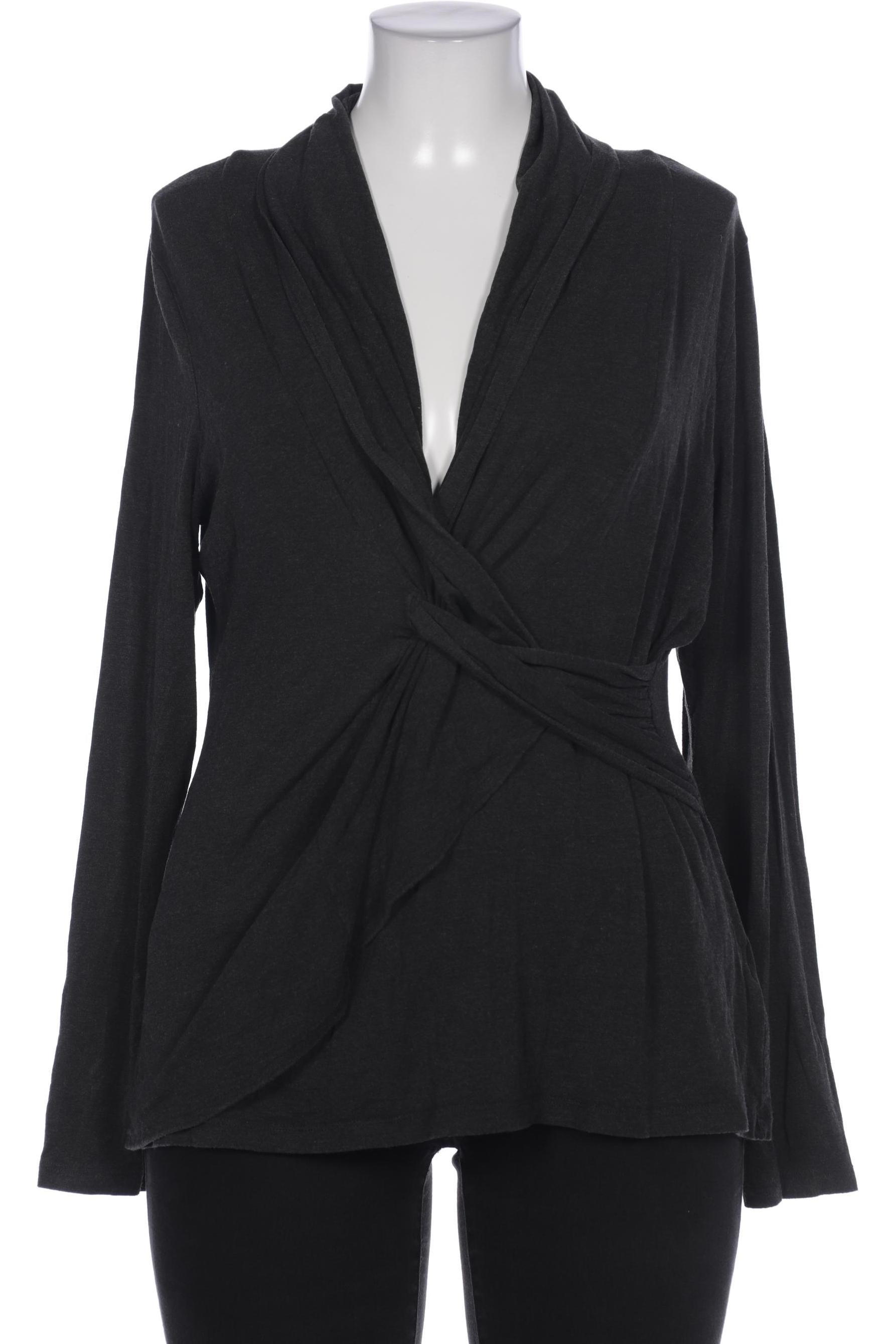 

hessnatur Damen Langarmshirt, grau, Gr. 48