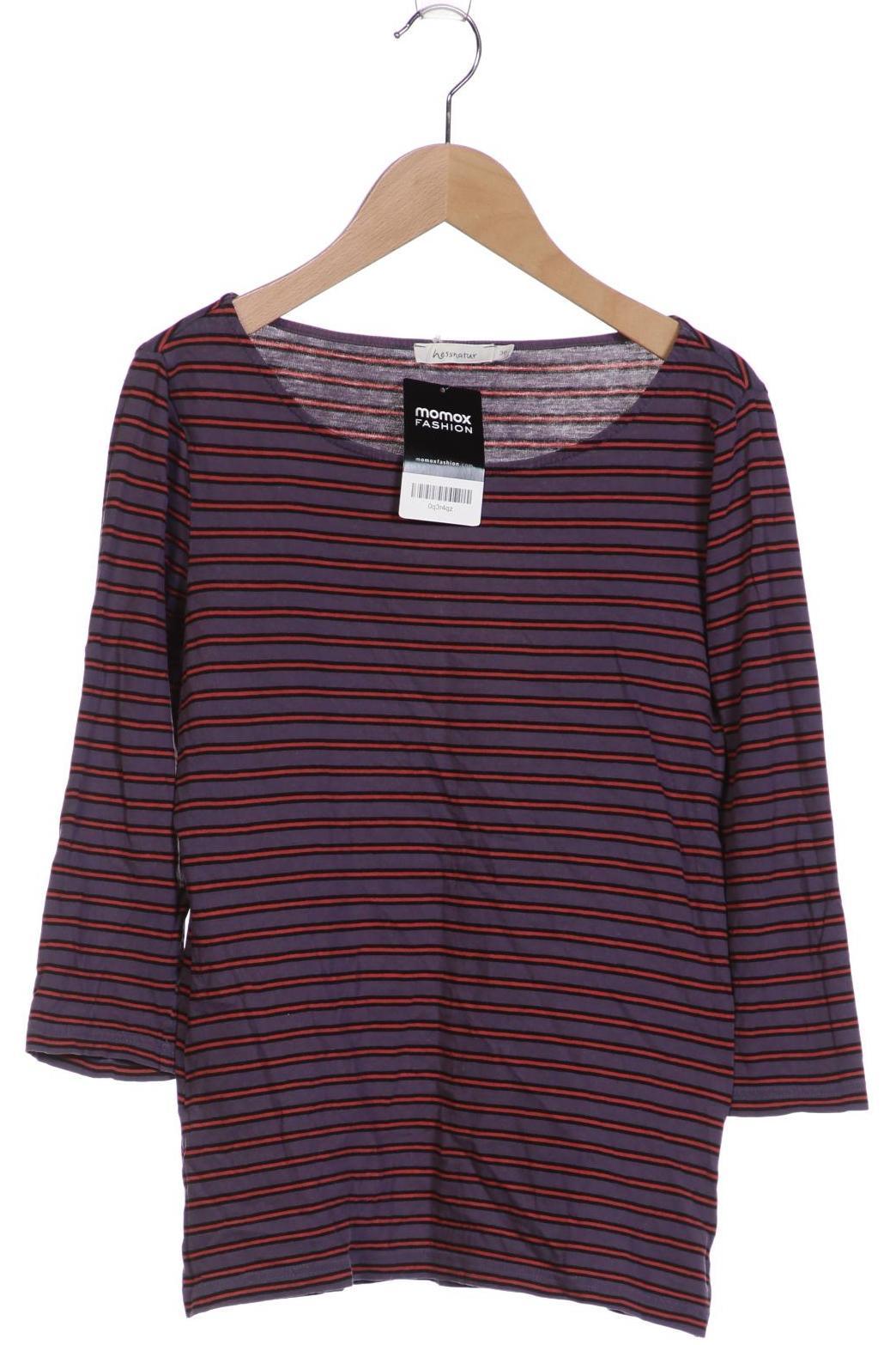 

hessnatur Damen Langarmshirt, türkis, Gr. 36