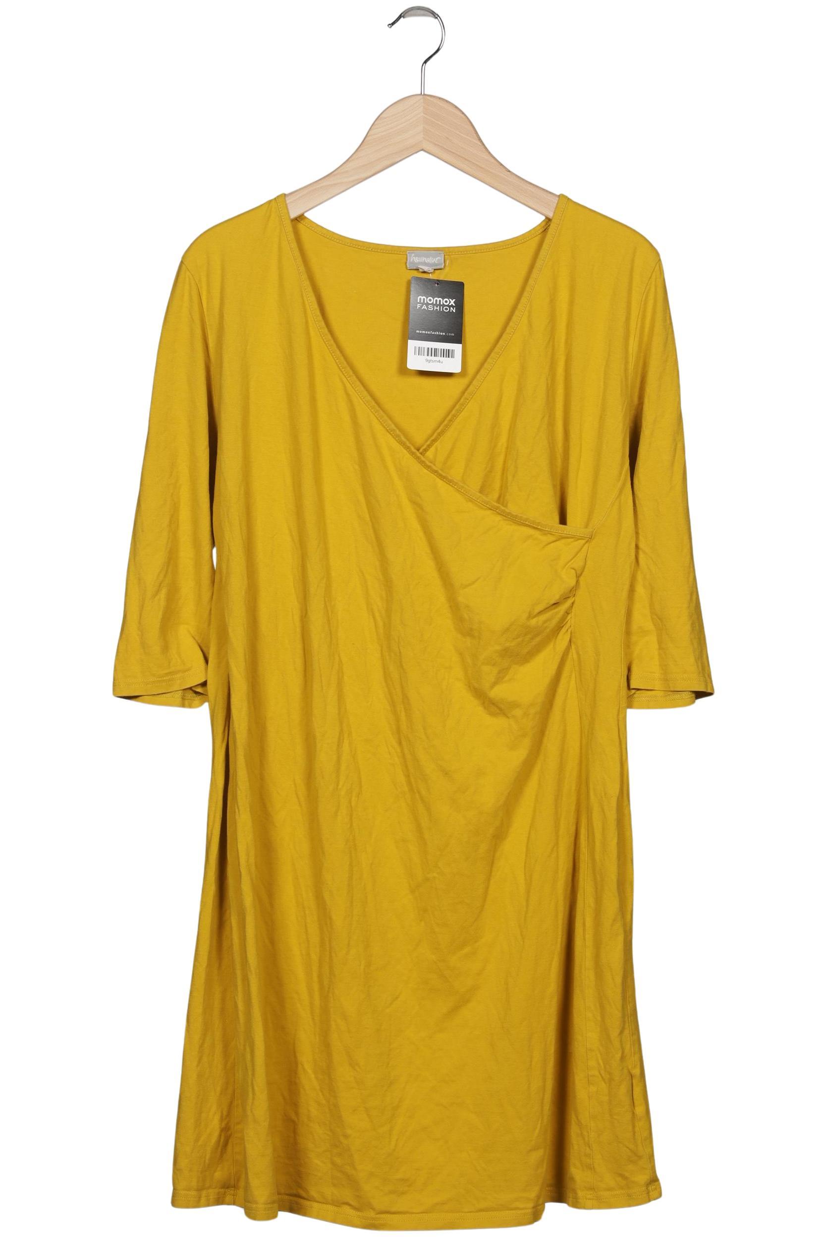 

hessnatur Damen Langarmshirt, gelb, Gr. 46