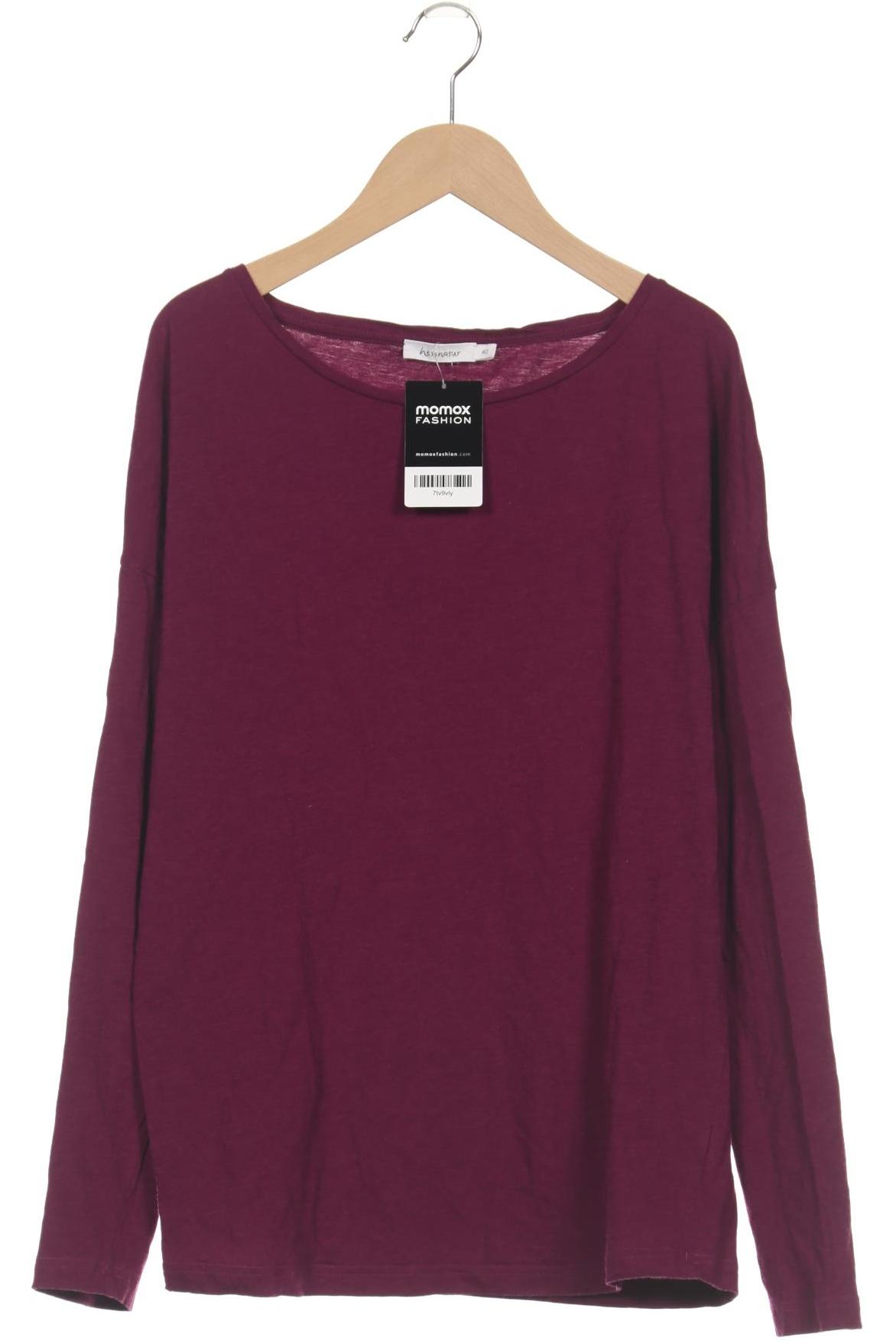 

hessnatur Damen Langarmshirt, flieder, Gr. 40