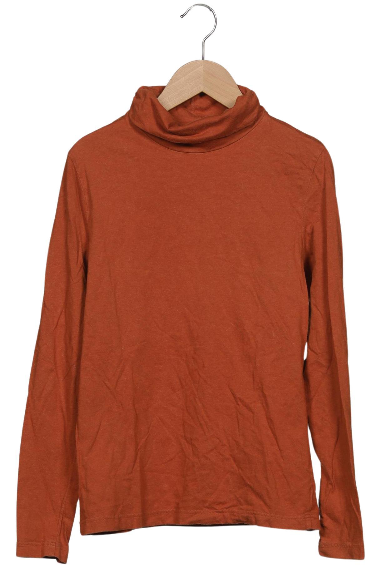 

hessnatur Damen Langarmshirt, orange, Gr. 36
