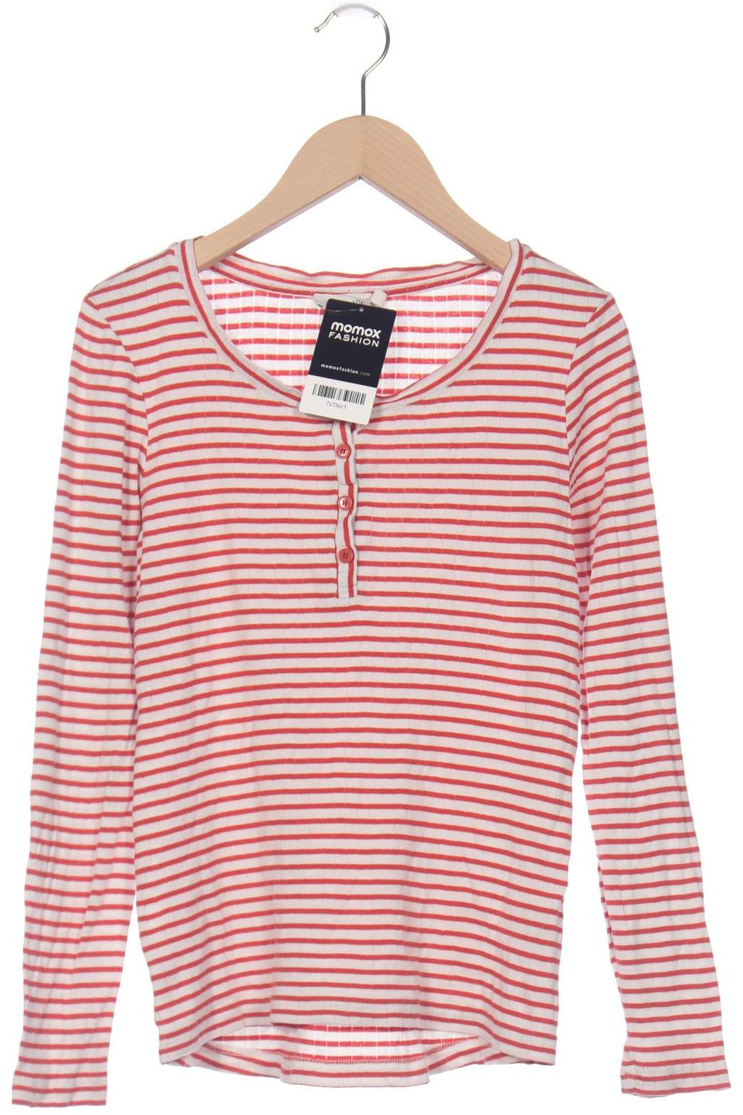 

hessnatur Damen Langarmshirt, rot, Gr. 34