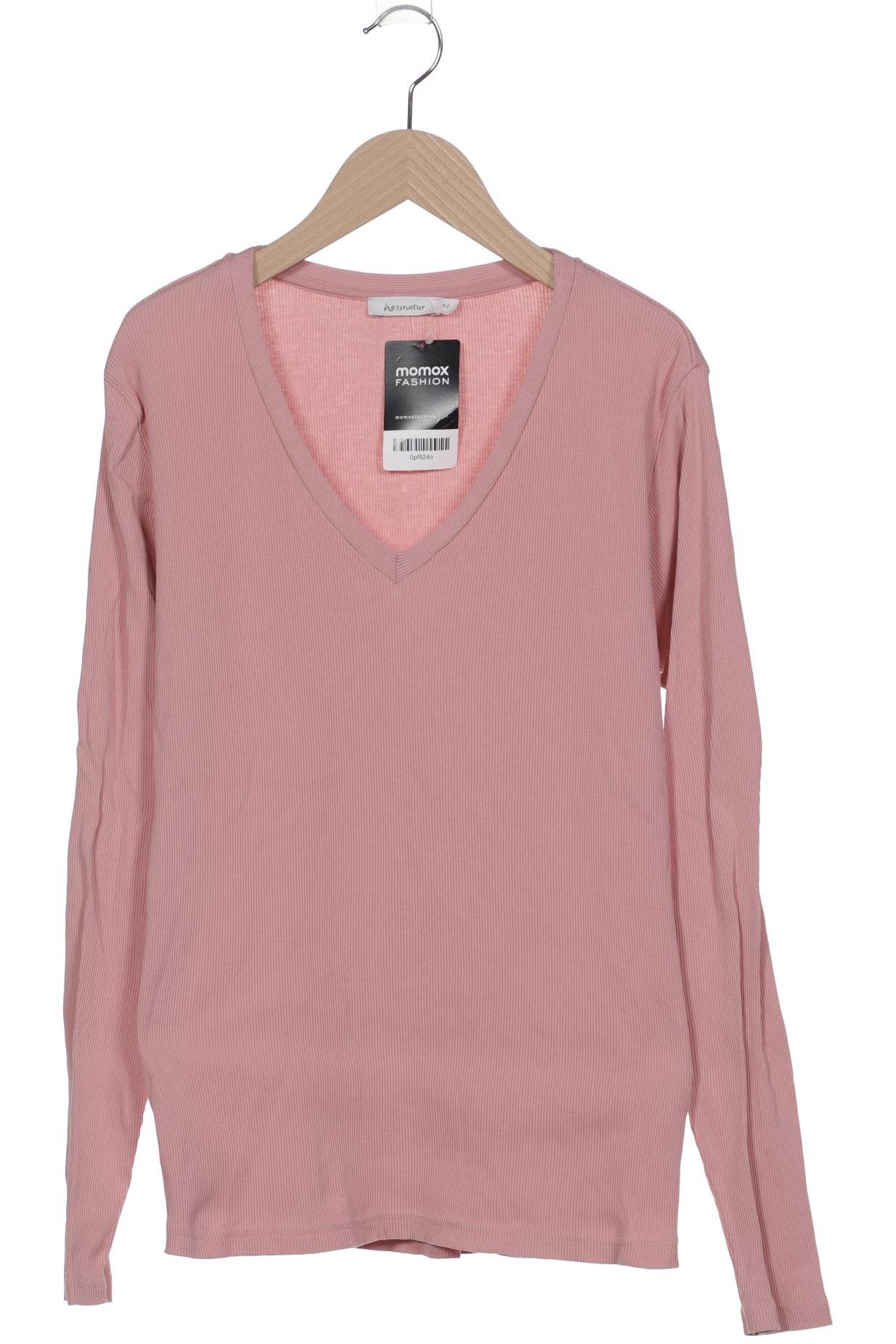 

hessnatur Damen Langarmshirt, pink, Gr. 42