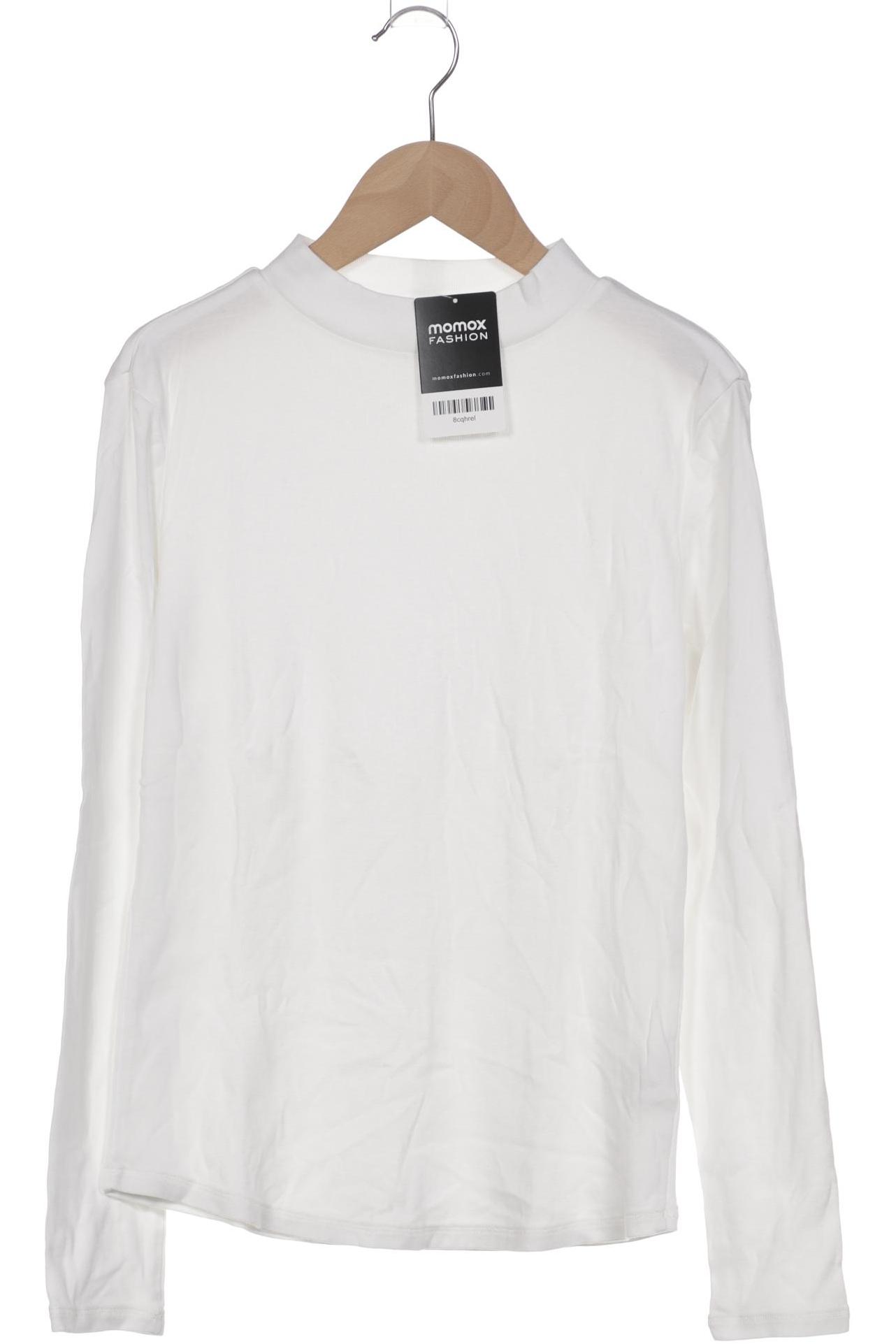 

hessnatur Damen Langarmshirt, weiß, Gr. 38