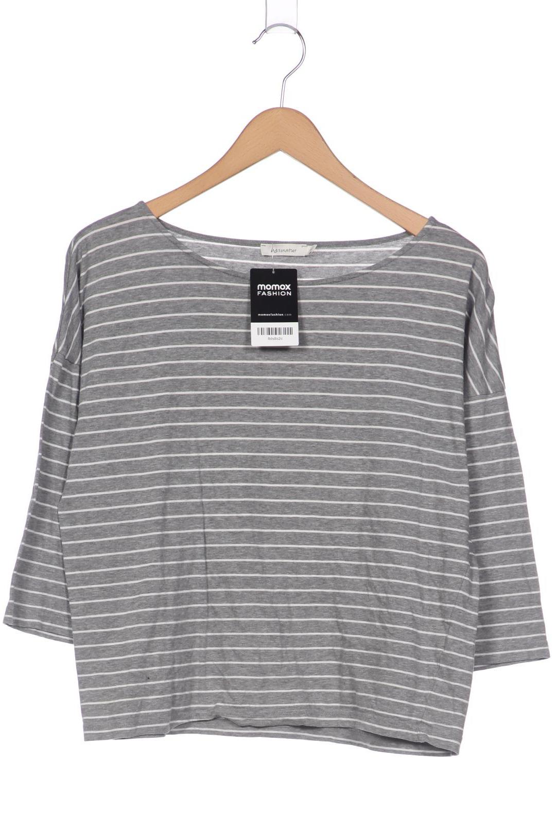

hessnatur Damen Langarmshirt, grau, Gr. 40