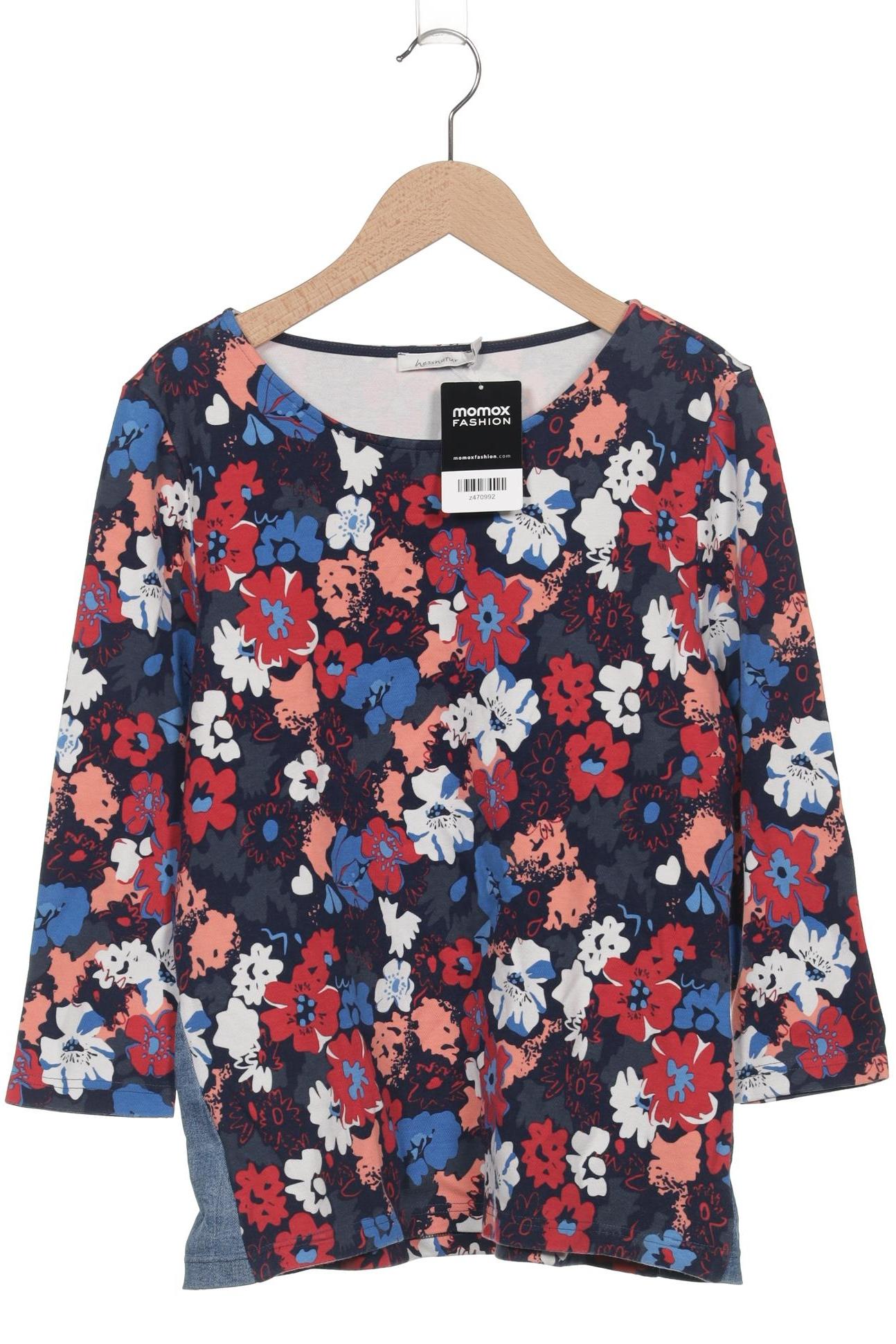 

hessnatur Damen Langarmshirt, mehrfarbig, Gr. 38