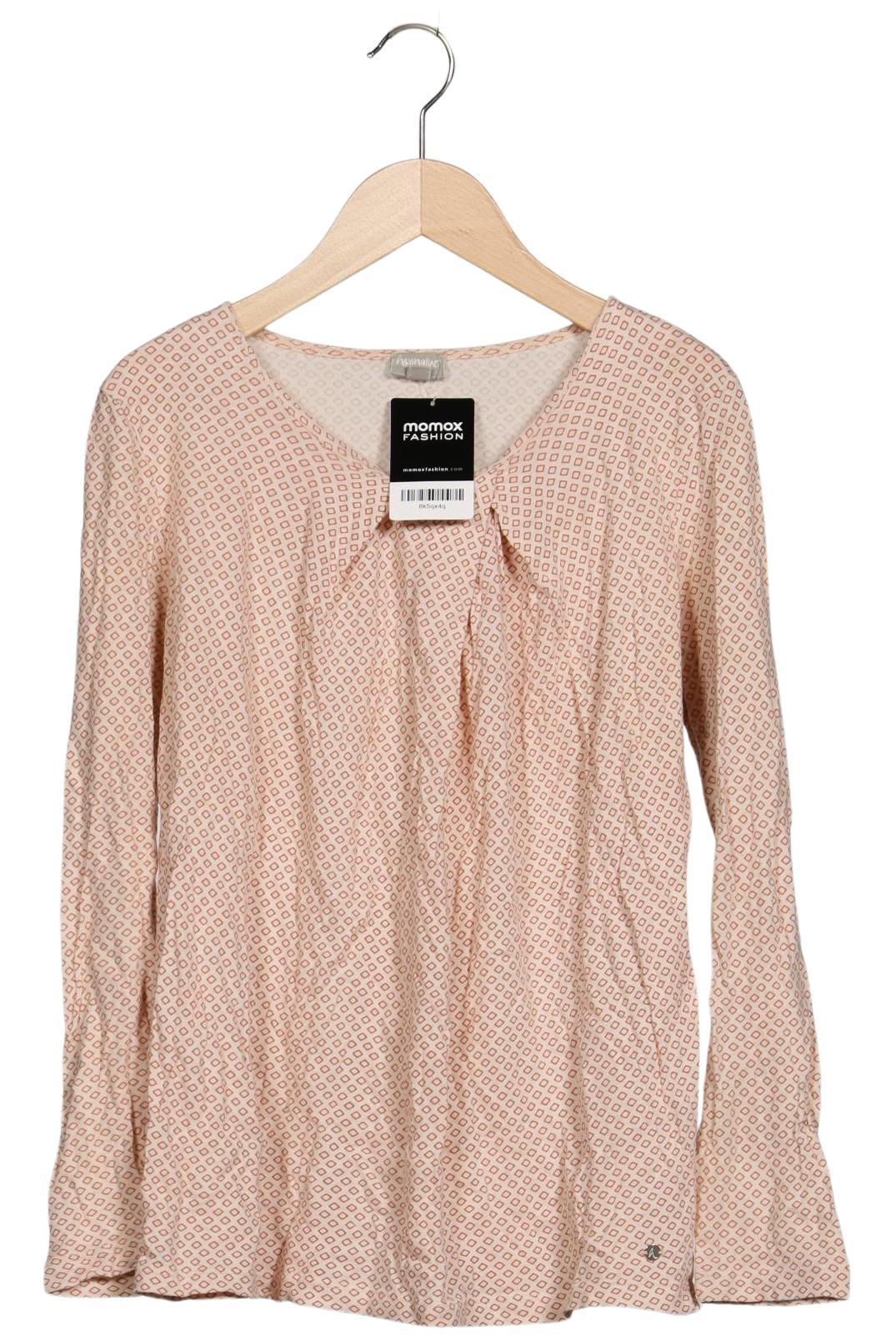 

hessnatur Damen Langarmshirt, weiß, Gr. 38