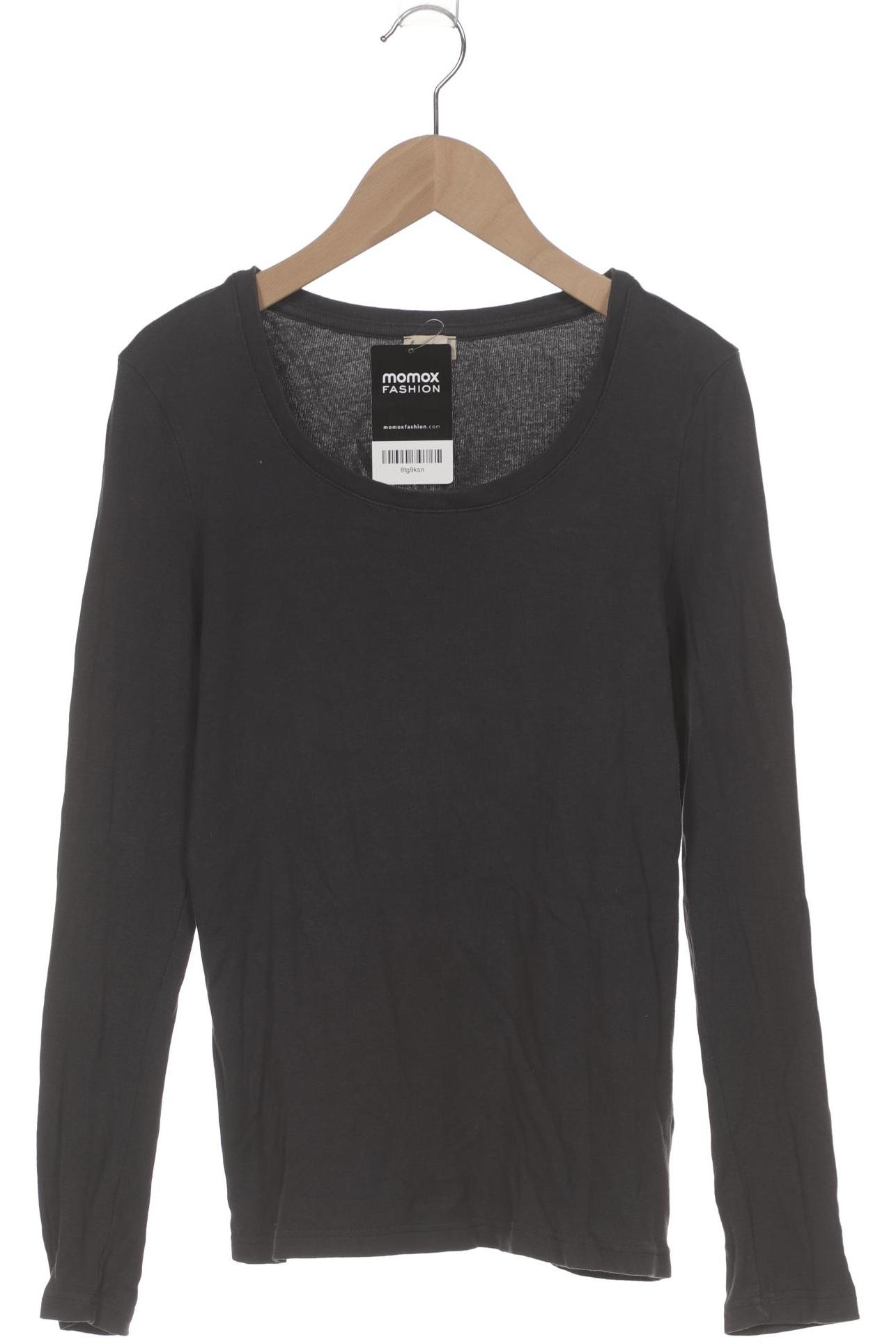 

hessnatur Damen Langarmshirt, marineblau, Gr. 36