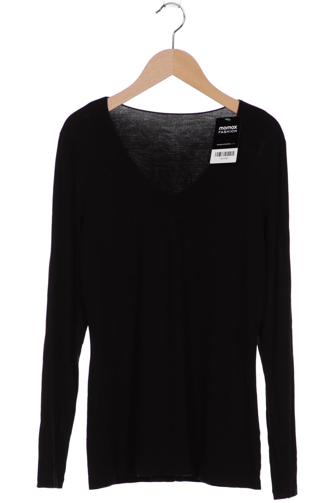 

hessnatur Damen Langarmshirt, schwarz, Gr. 40
