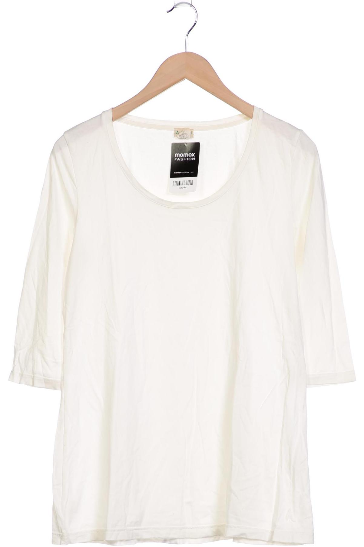 

hessnatur Damen Langarmshirt, cremeweiß, Gr. 40
