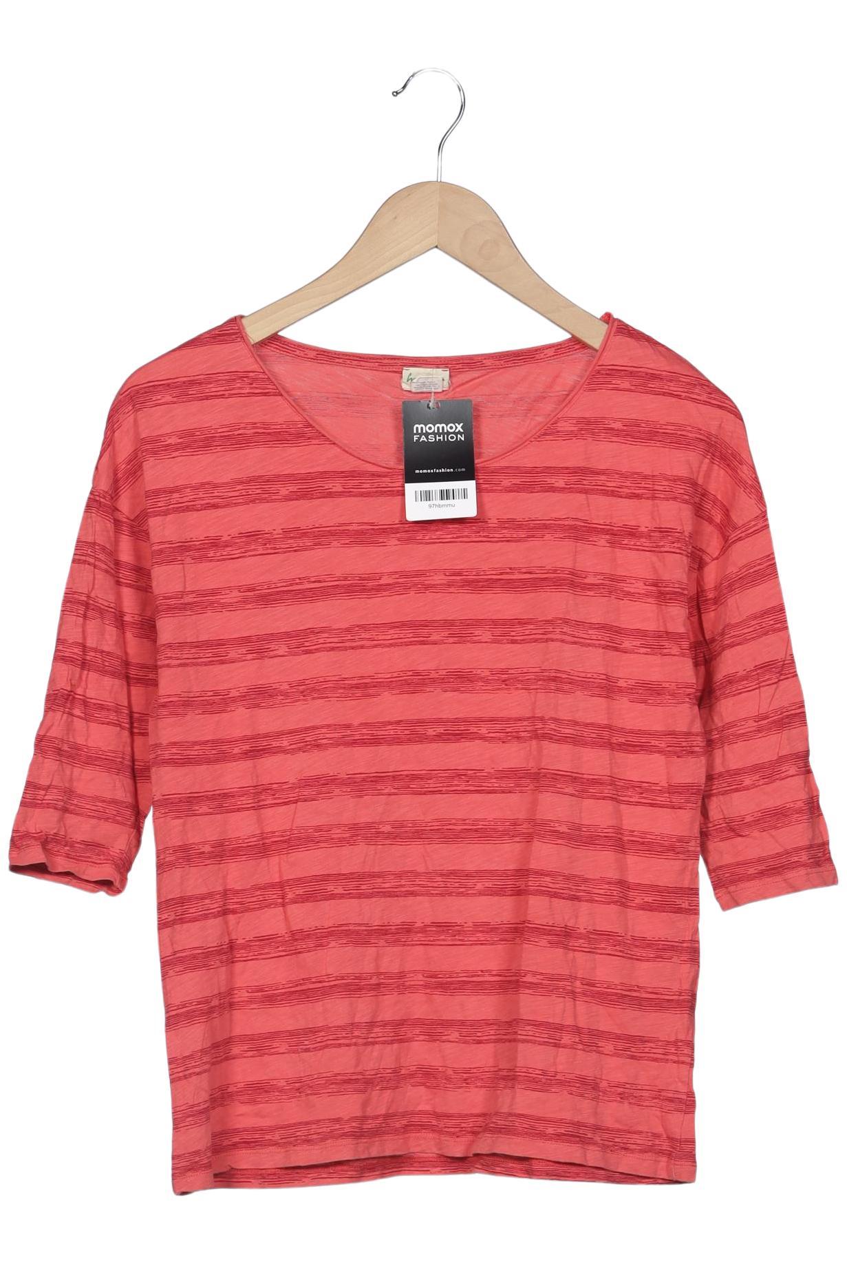 

hessnatur Damen Langarmshirt, rot, Gr. 36