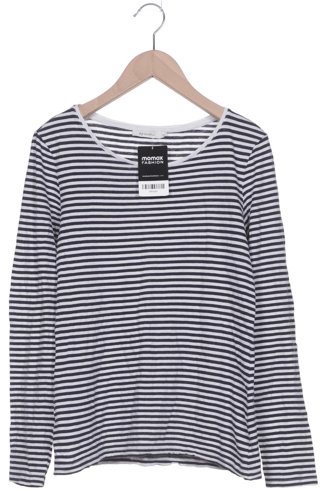 

hessnatur Damen Langarmshirt, schwarz, Gr. 38