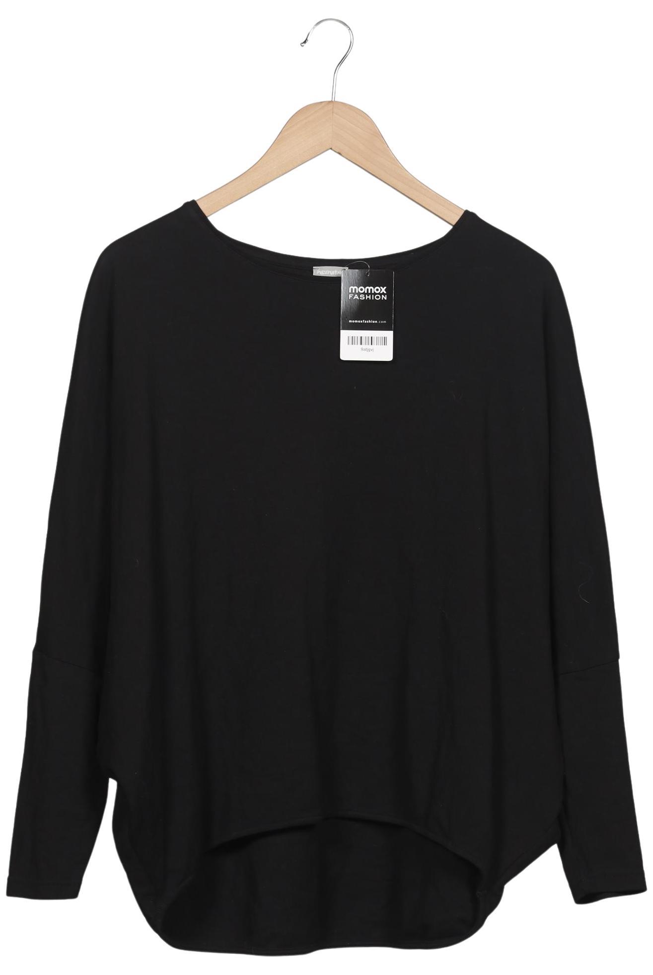 

hessnatur Damen Langarmshirt, schwarz, Gr. 38