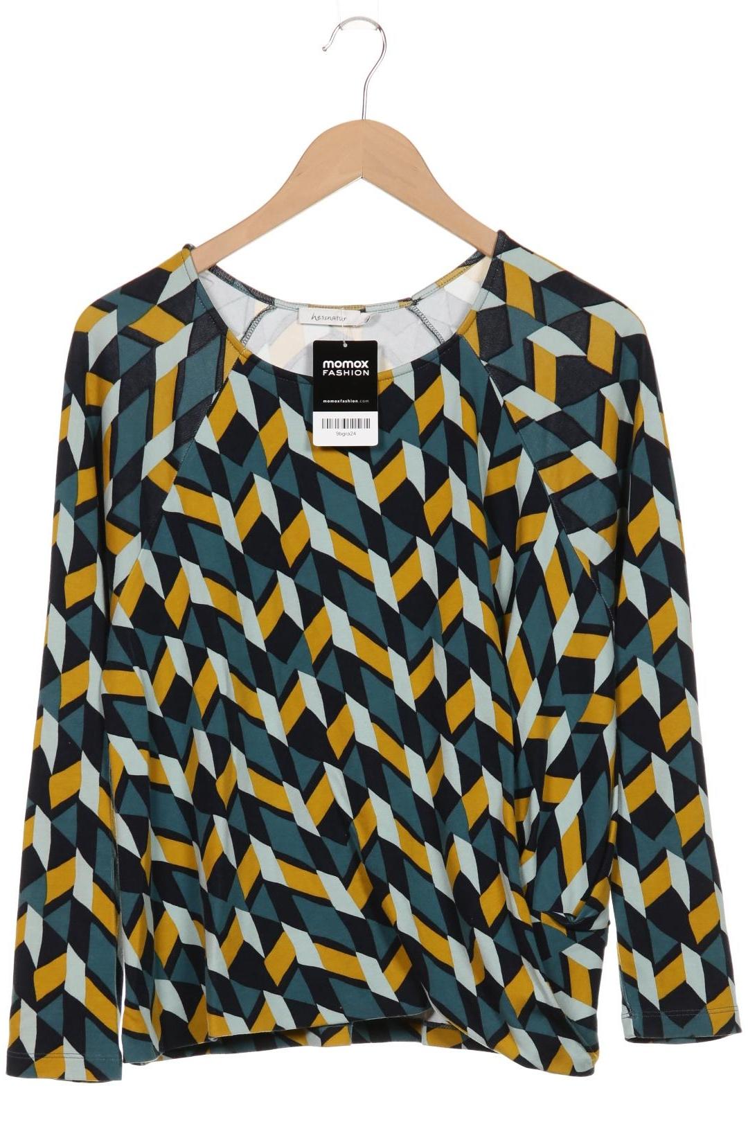 

hessnatur Damen Langarmshirt, mehrfarbig, Gr. 38