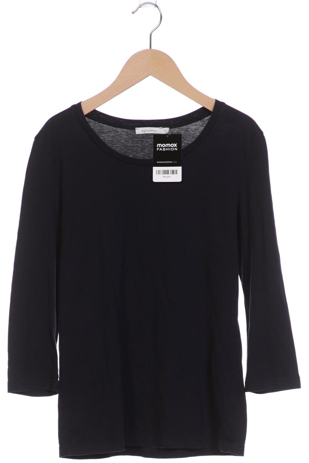 

hessnatur Damen Langarmshirt, marineblau