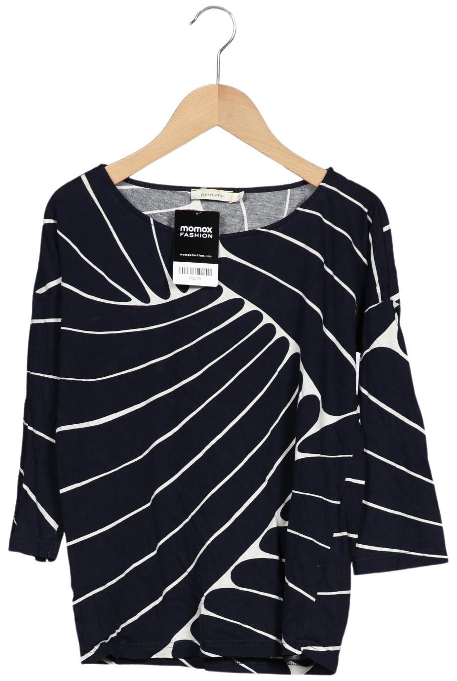 

hessnatur Damen Langarmshirt, mehrfarbig, Gr. 34