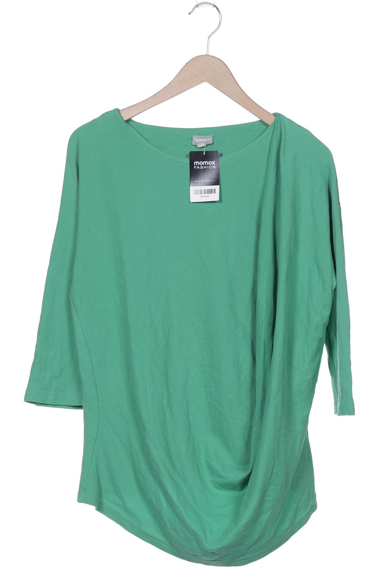 

hessnatur Damen Langarmshirt, grün, Gr. 40
