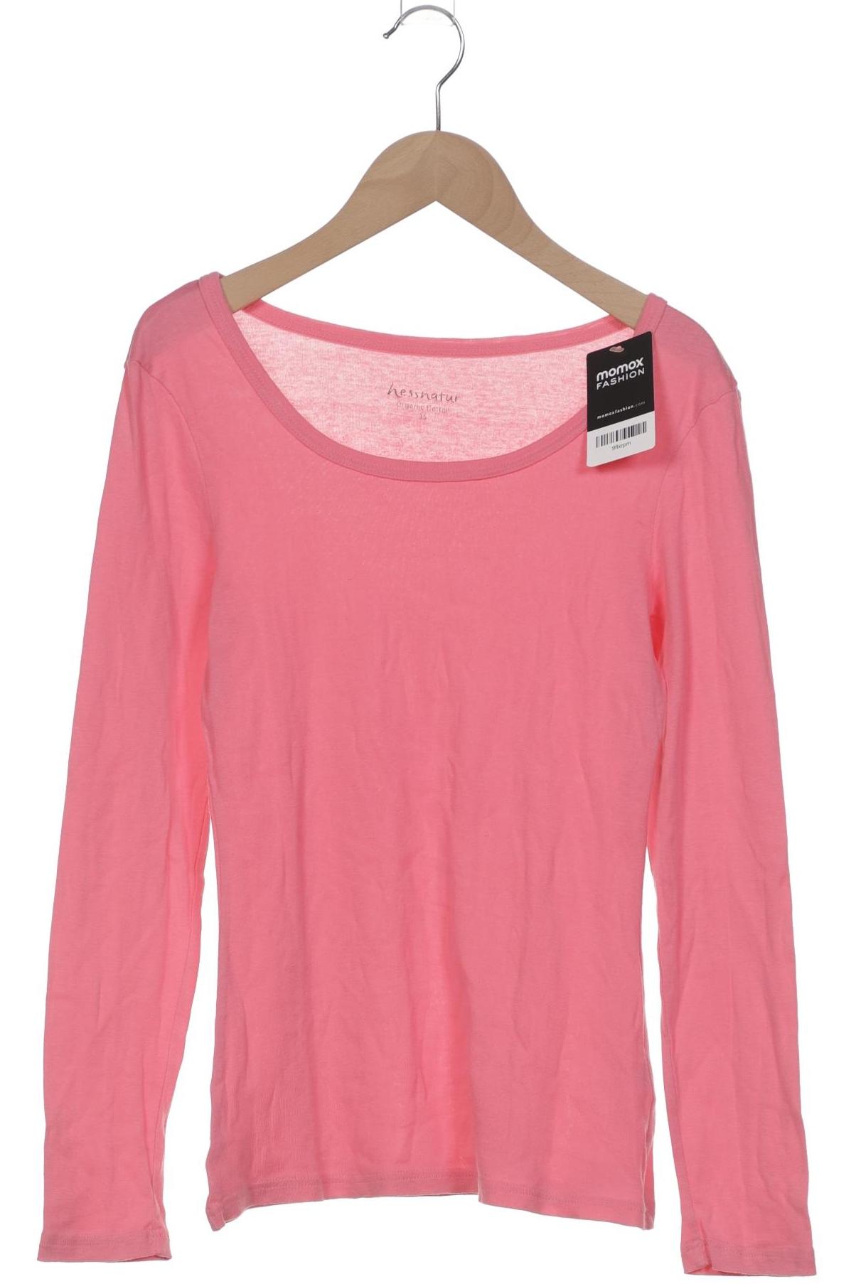 

hessnatur Damen Langarmshirt, pink, Gr. 36