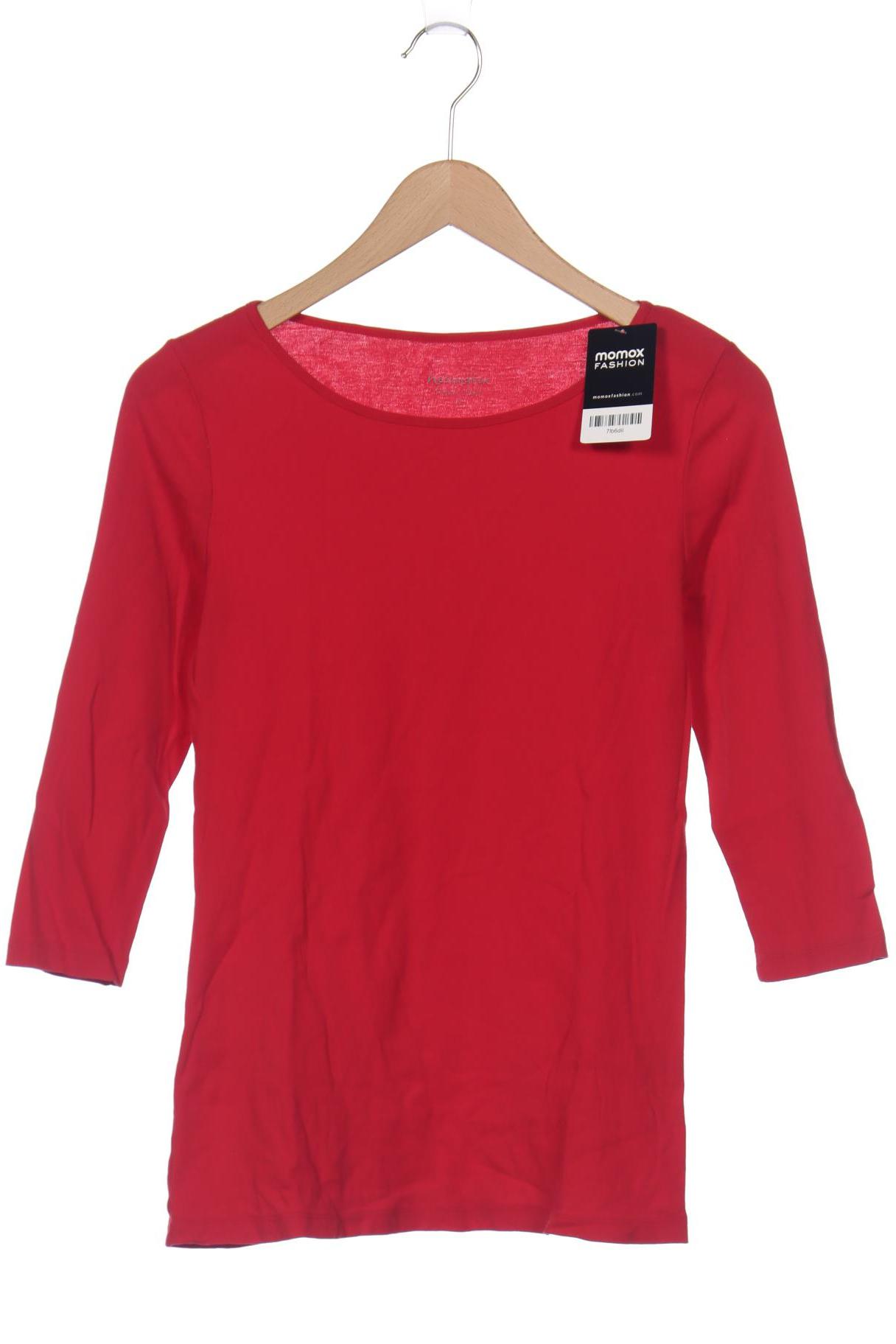 

hessnatur Damen Langarmshirt, rot, Gr. 40