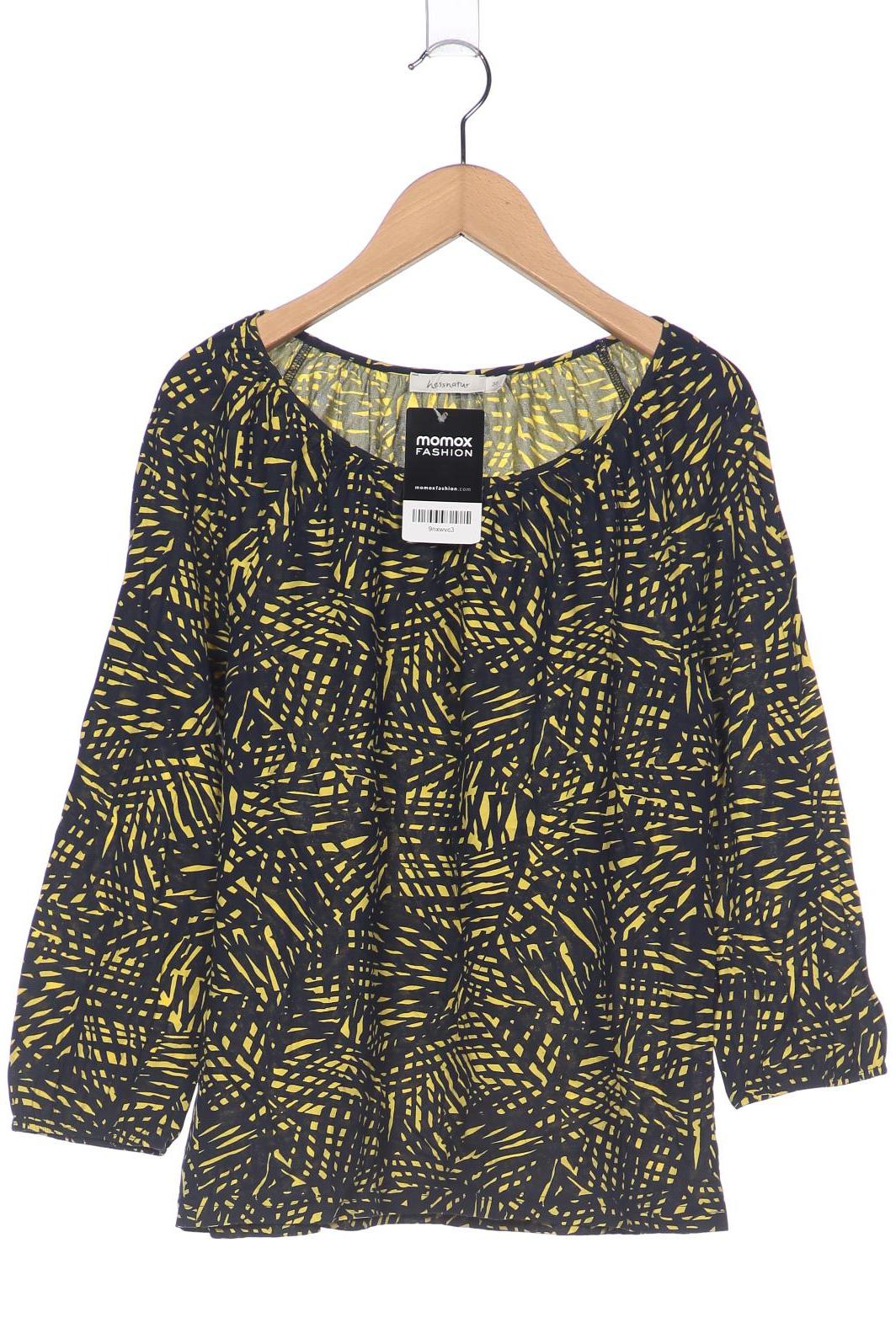 

hessnatur Damen Langarmshirt, marineblau, Gr. 36