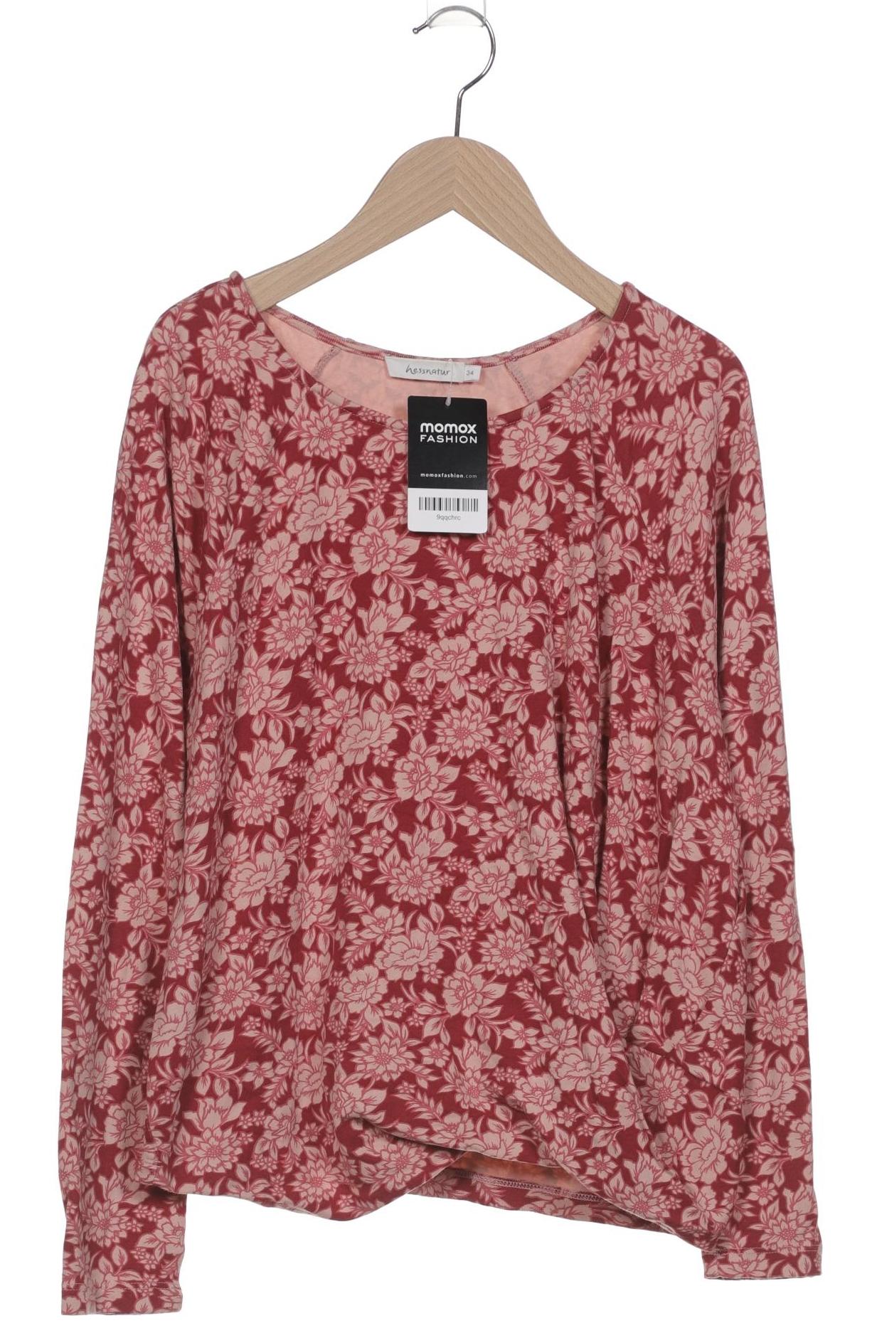 

hessnatur Damen Langarmshirt, pink, Gr. 34