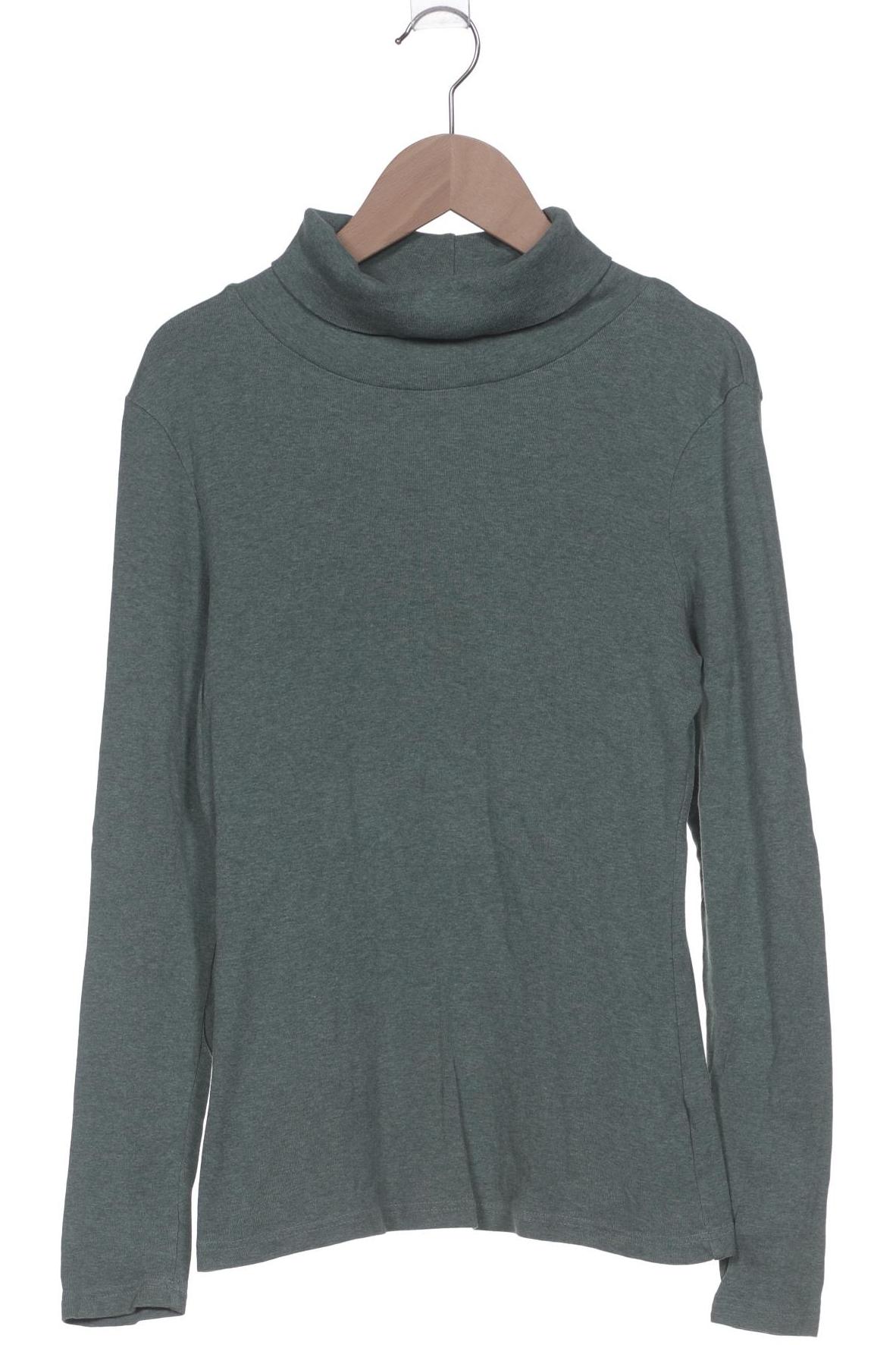 

hessnatur Damen Langarmshirt, grün, Gr. 34