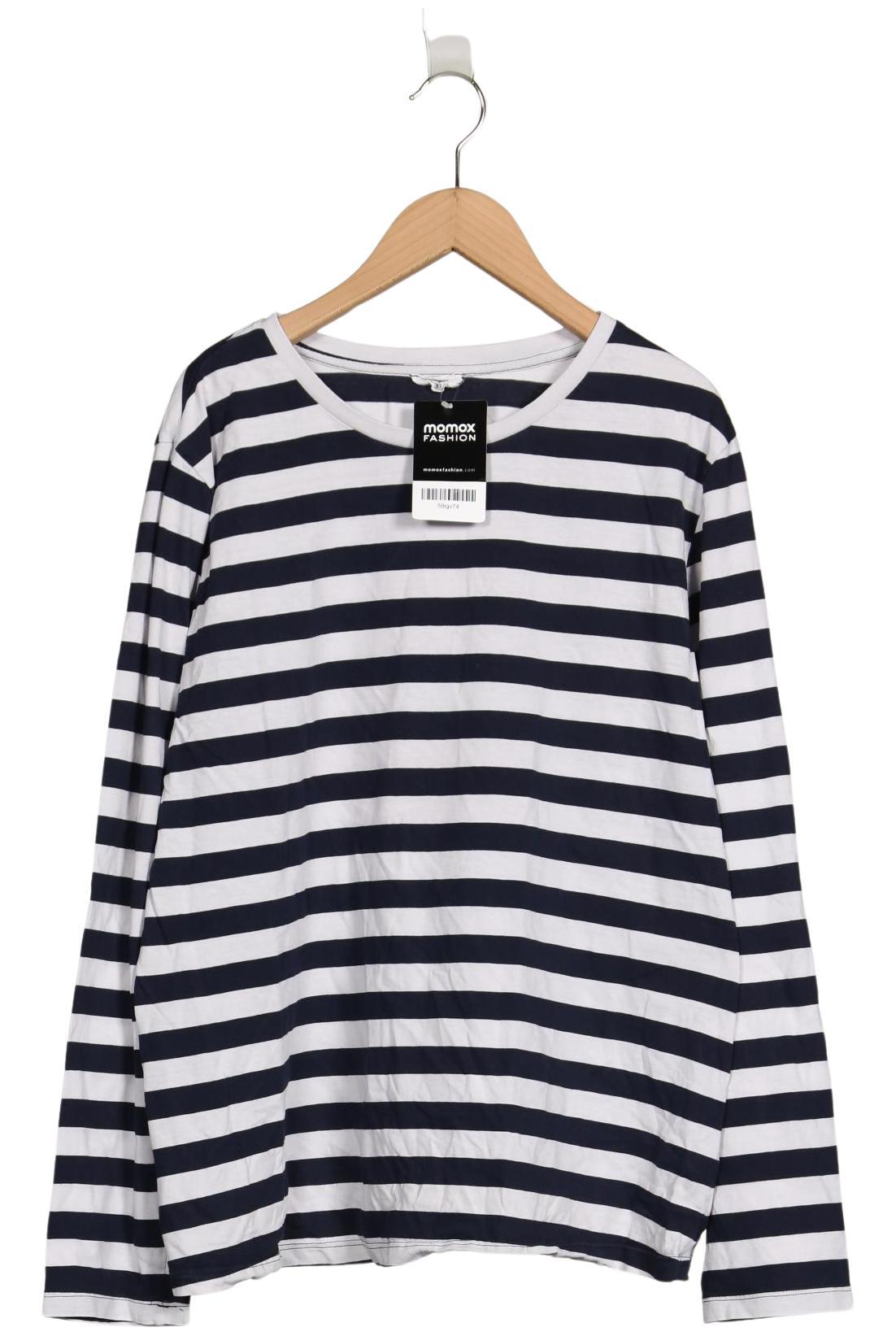 

hessnatur Damen Langarmshirt, marineblau, Gr. 46