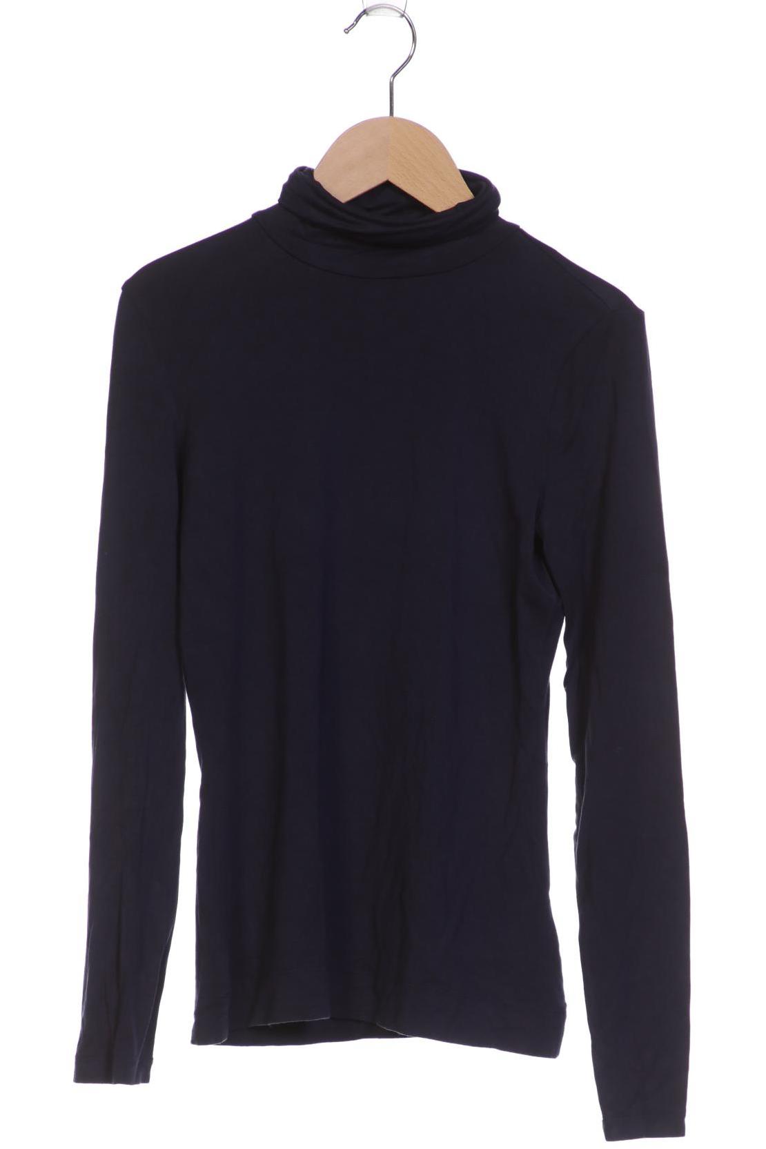 

hessnatur Damen Langarmshirt, marineblau, Gr. 36