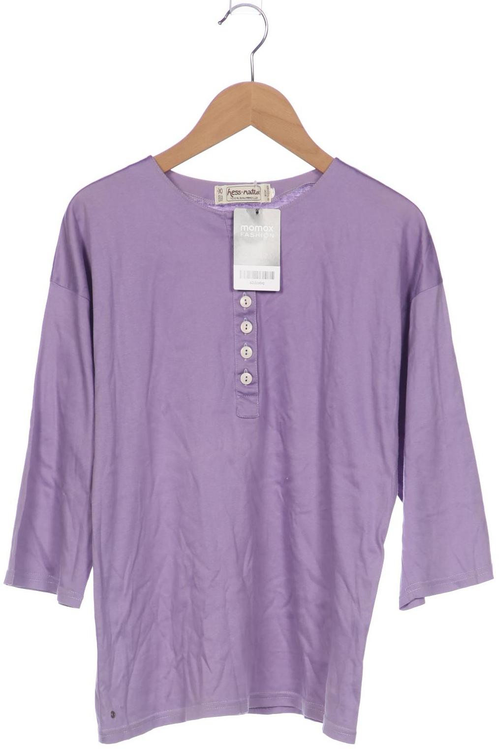 

hessnatur Damen Langarmshirt, flieder, Gr. 38