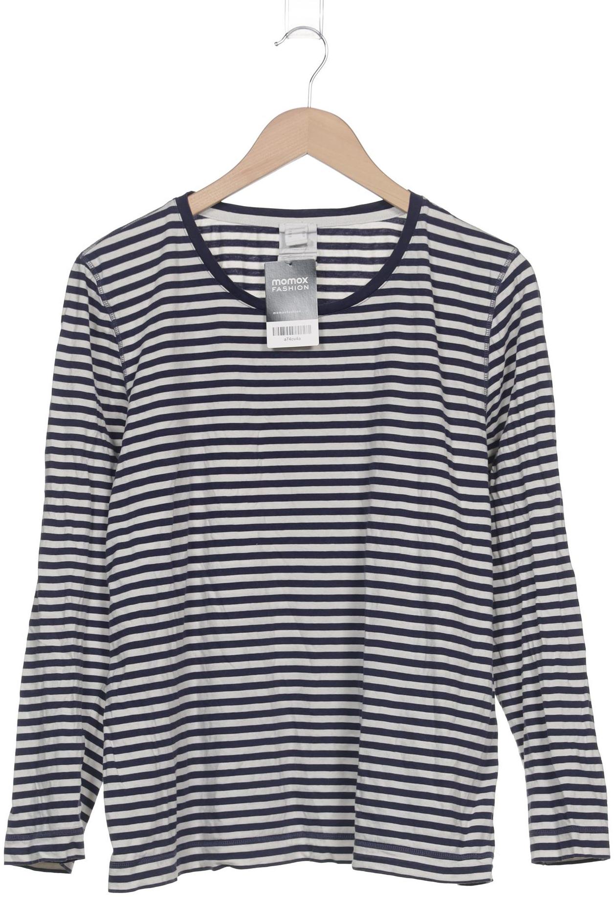 

hessnatur Damen Langarmshirt, weiß, Gr. 46