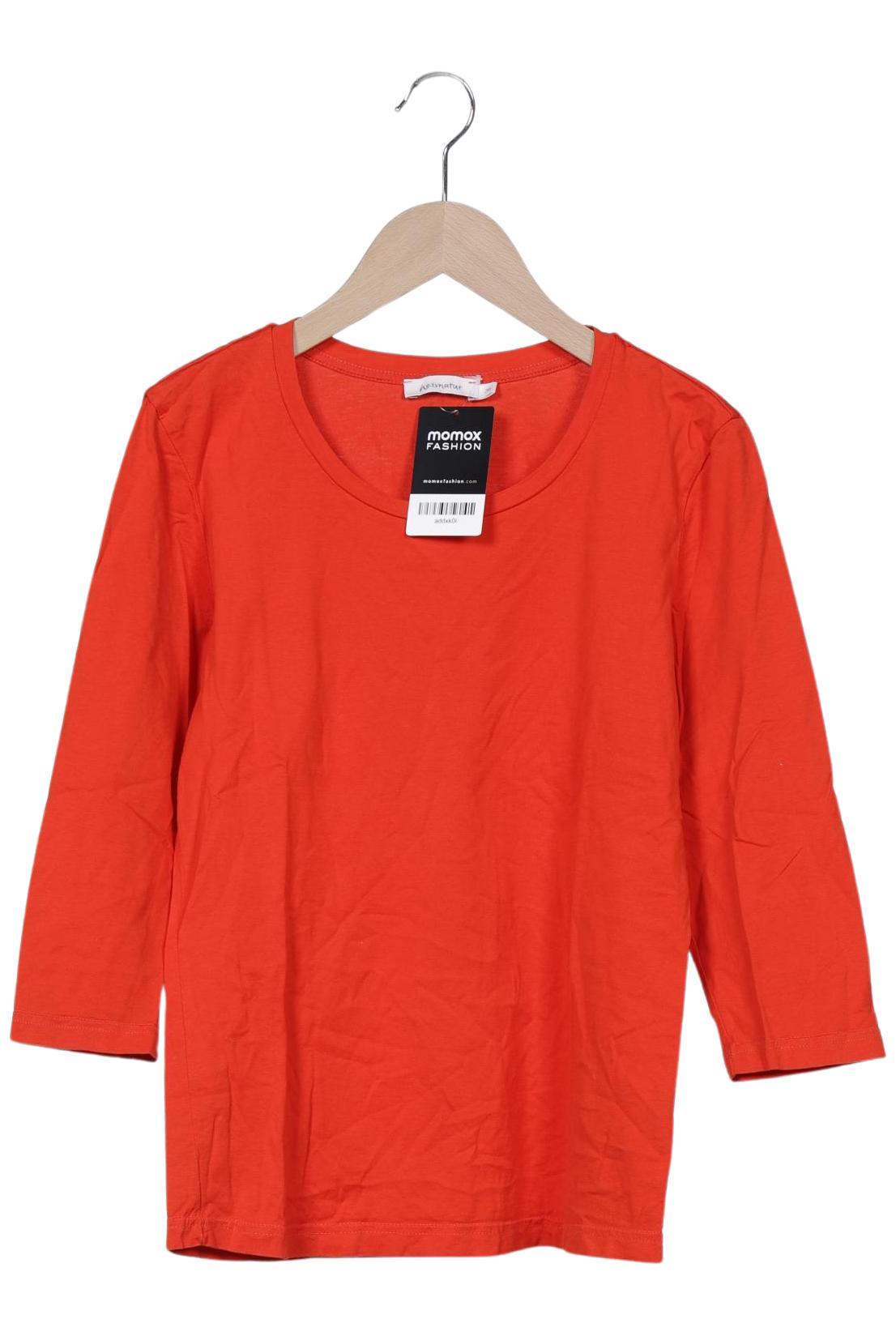 

hessnatur Damen Langarmshirt, rot, Gr. 36