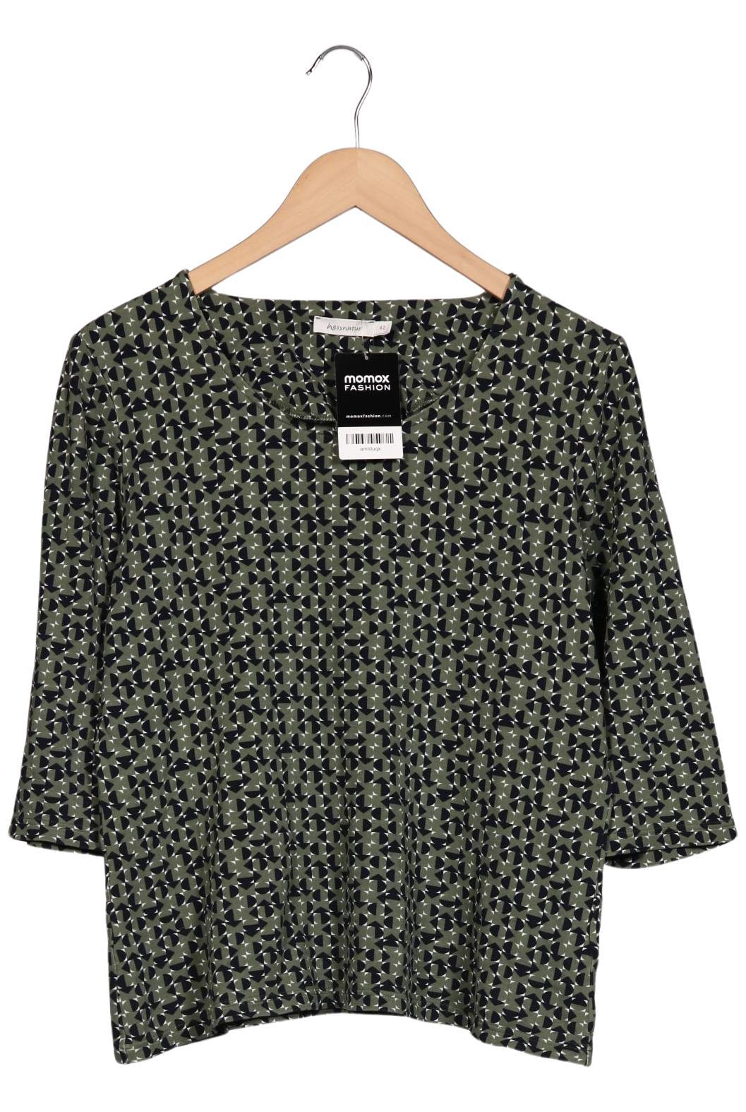 

hessnatur Damen Langarmshirt, mehrfarbig, Gr. 42