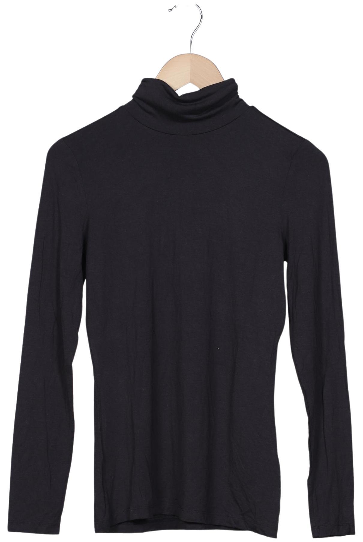 

hessnatur Damen Langarmshirt, marineblau, Gr. 38