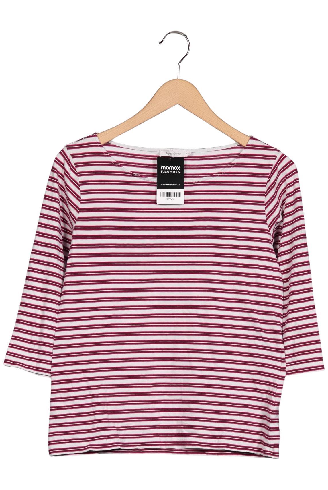 

hessnatur Damen Langarmshirt, weiß, Gr. 40