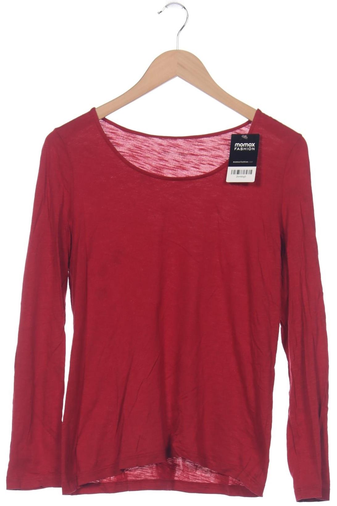 

hessnatur Damen Langarmshirt, rot, Gr. 38