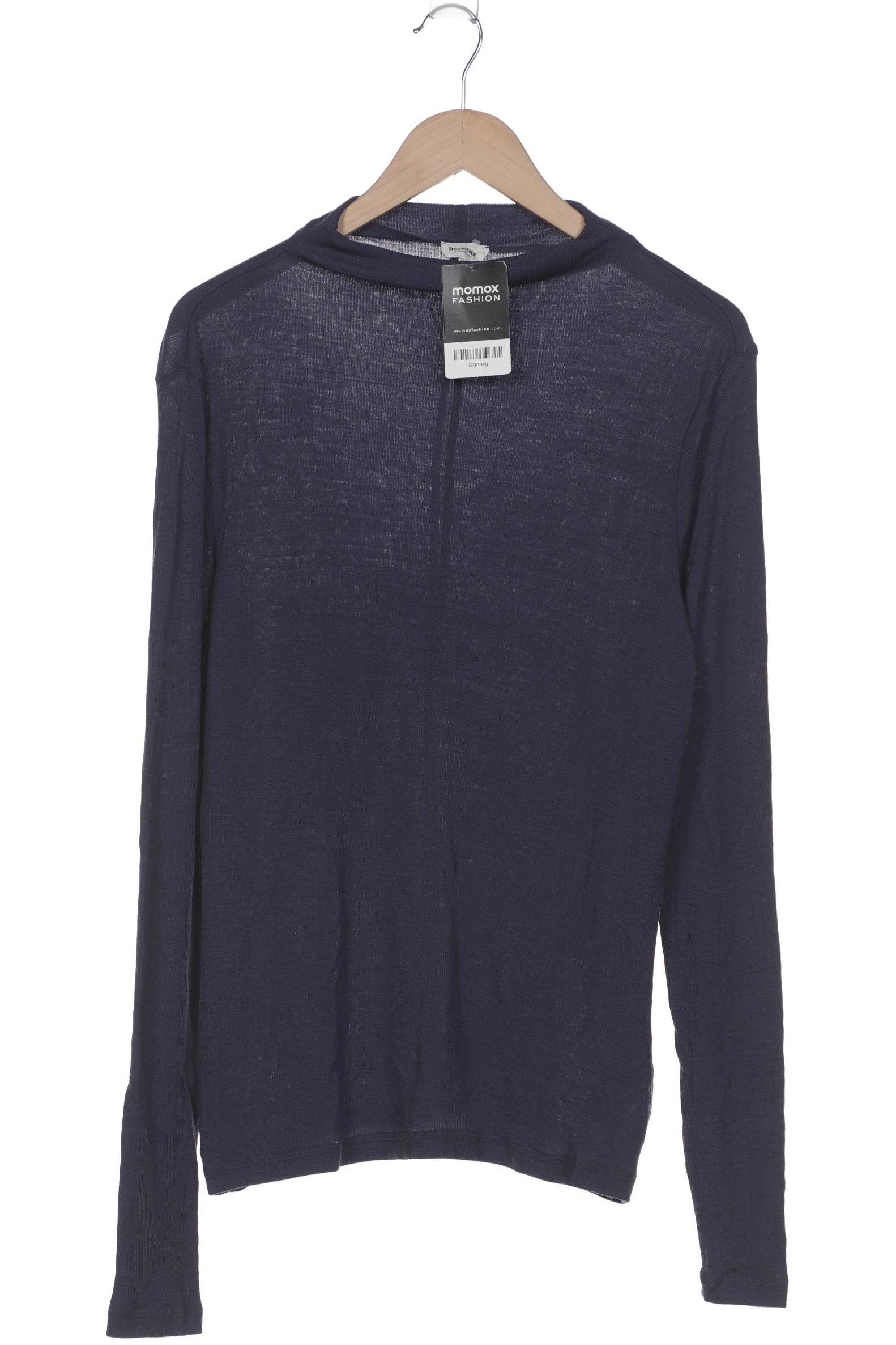 

hessnatur Damen Langarmshirt, marineblau, Gr. 44