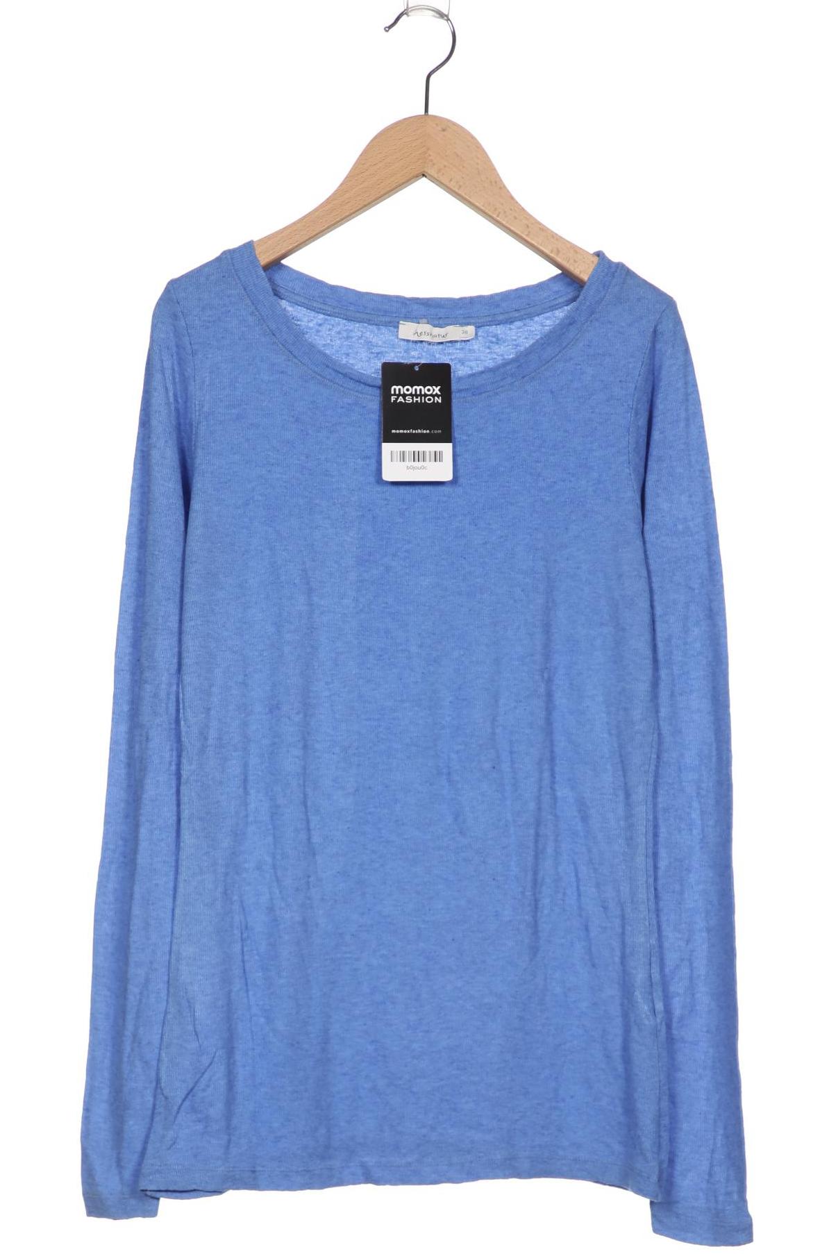 

hessnatur Damen Langarmshirt, blau