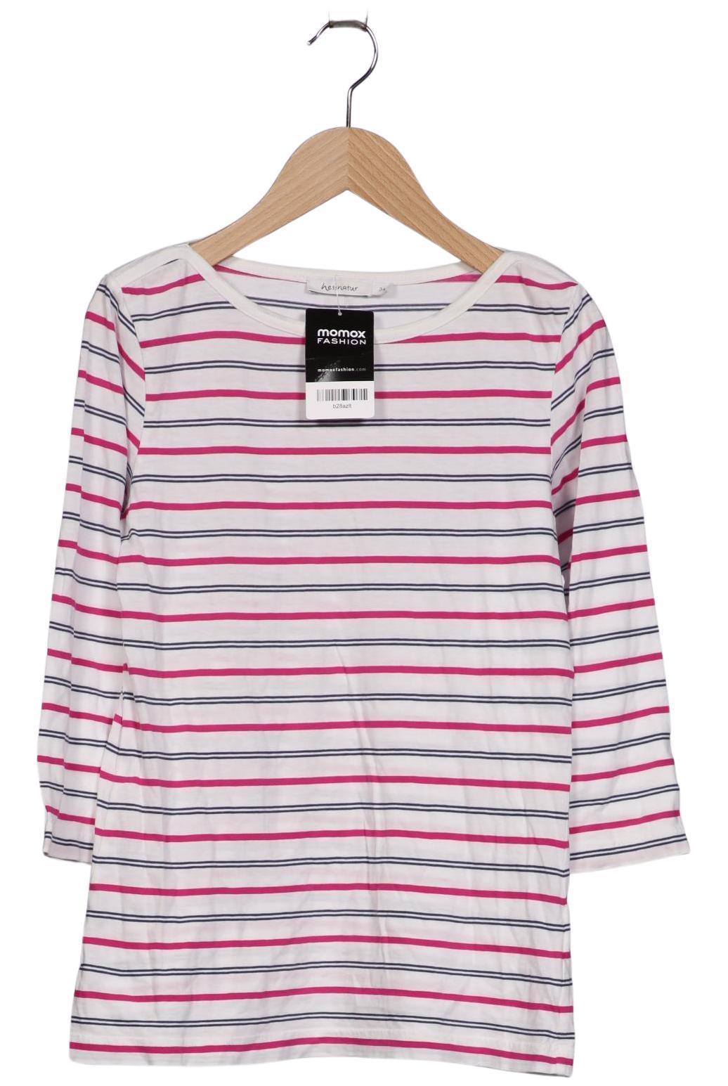 

hessnatur Damen Langarmshirt, mehrfarbig, Gr. 34