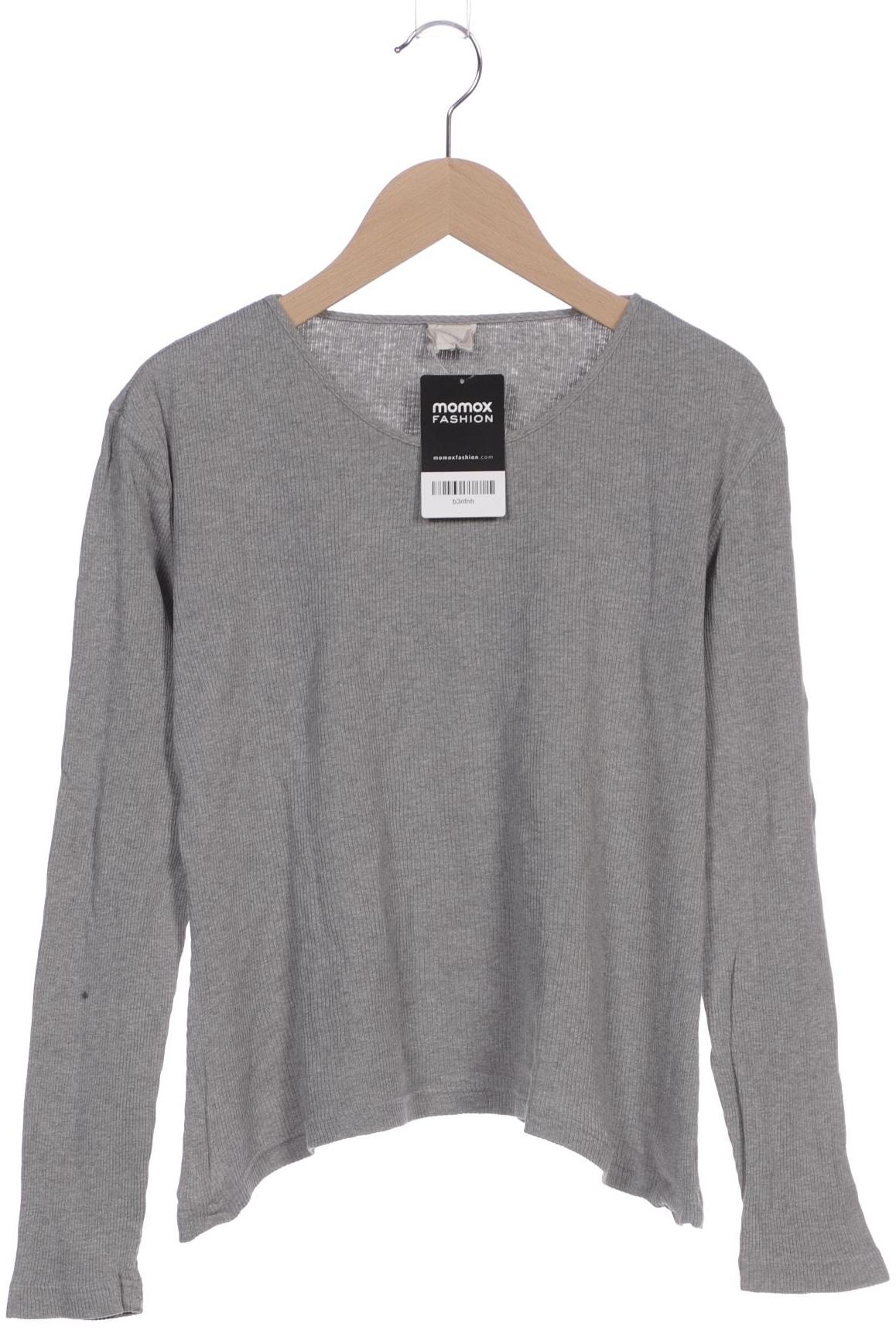 

hessnatur Damen Langarmshirt, grau, Gr. 38