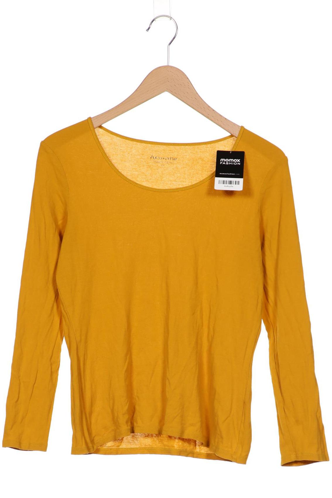 

hessnatur Damen Langarmshirt, gelb
