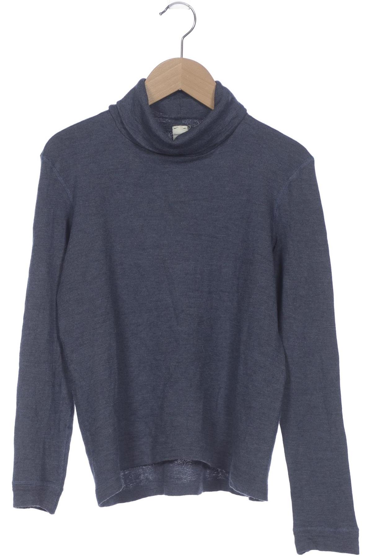 

hessnatur Damen Langarmshirt, marineblau, Gr. 38