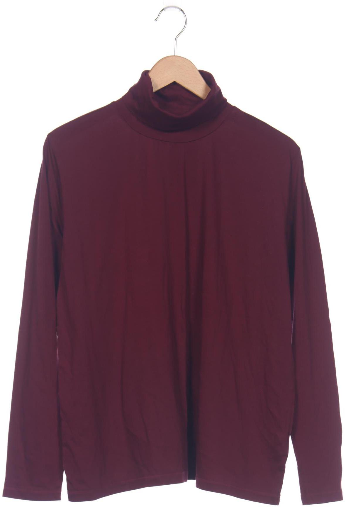 

hessnatur Damen Langarmshirt, bordeaux, Gr. 48